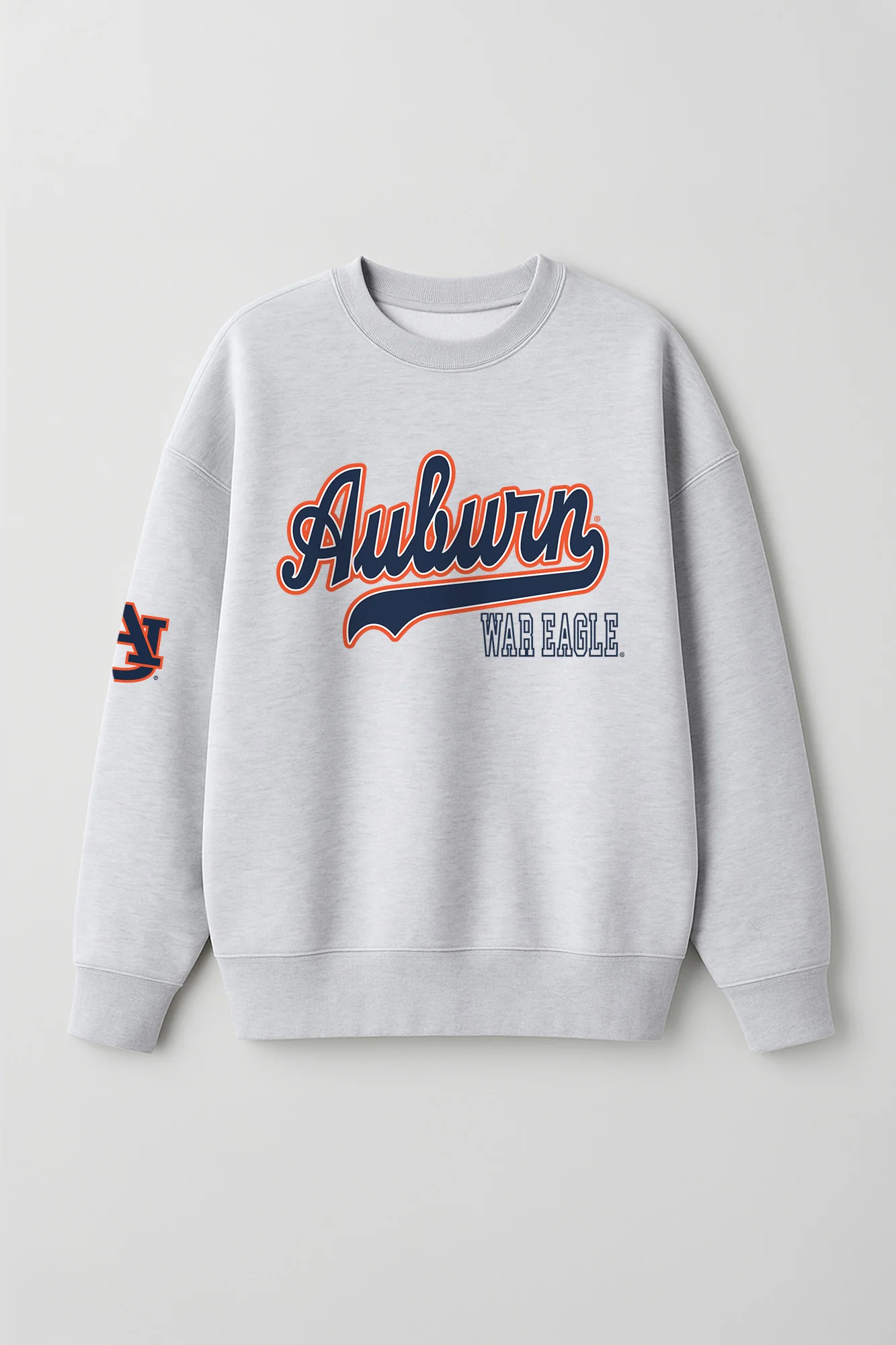 AUBURN TIGERS CLASSIC WIN PREMIUM FLEECE CREWNECK PULLOVER - Image 6