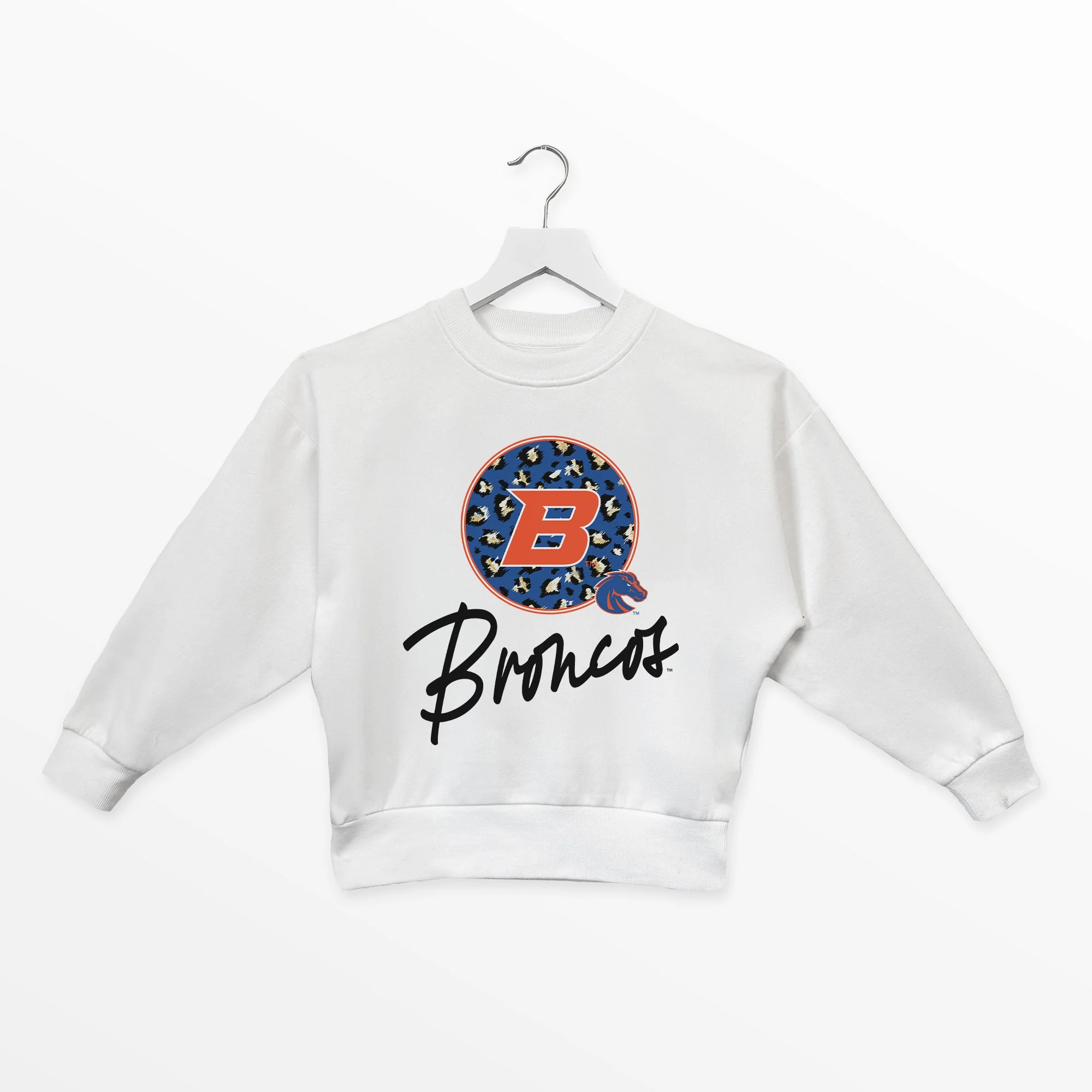 BOISE STATE BRONCOS WILD BREAKTHROUGH YOUTH PREMIUM FLEECE SWEATSHIRT - Image 5