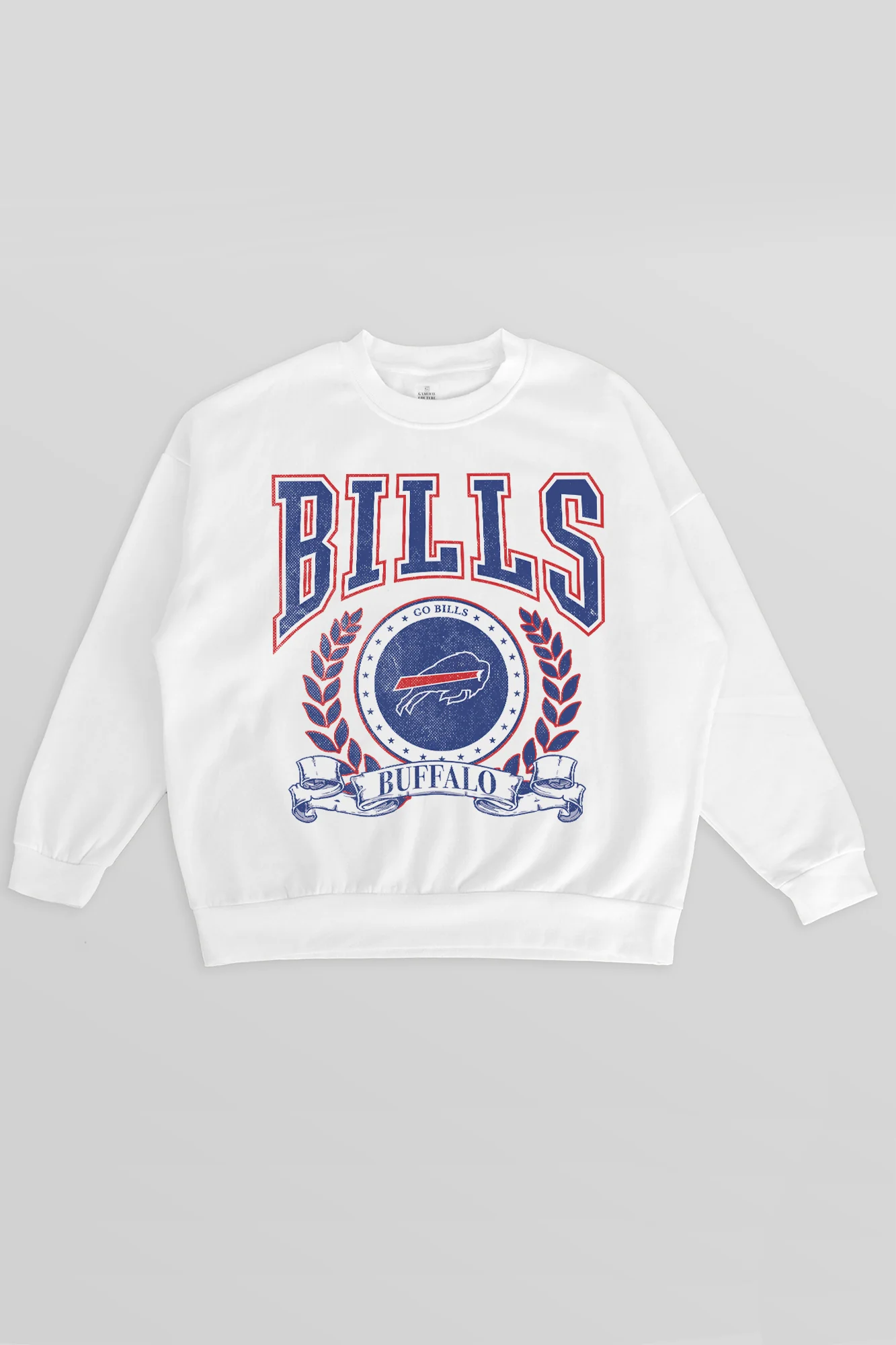 BUFFALO BILLS STAY COOL PREMIUM FLEECE CREWNECK PULLOVER - Image 5
