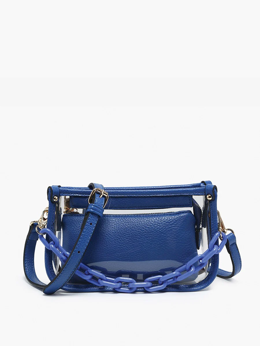 CLEARLY CHIC GAME DAY CROSSBODY BAG - Image 8
