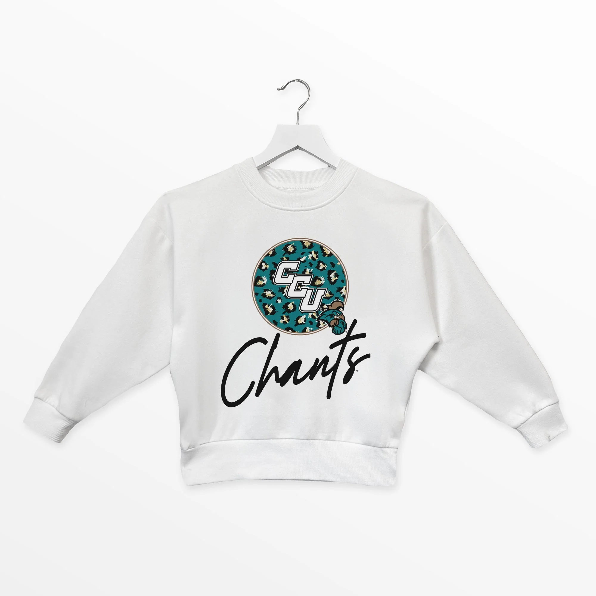 COASTAL CAROLINA CHANTICLEERS WILD BREAKTHROUGH YOUTH PREMIUM FLEECE SWEATSHIRT - Image 5