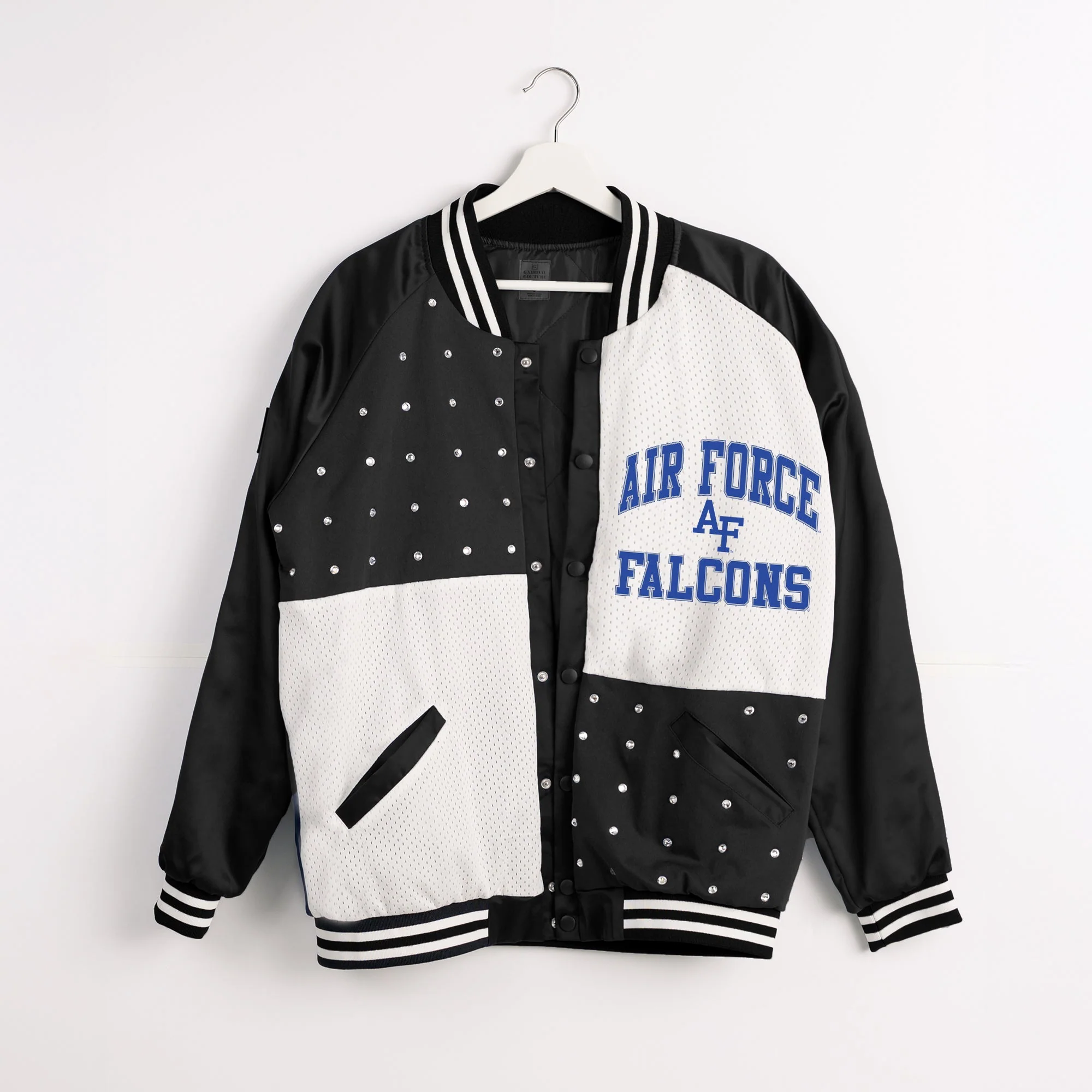 AIR FORCE FALCONS REFINED RIVALRY THROWBACK VARSITY BOMBER JACKET - Image 8