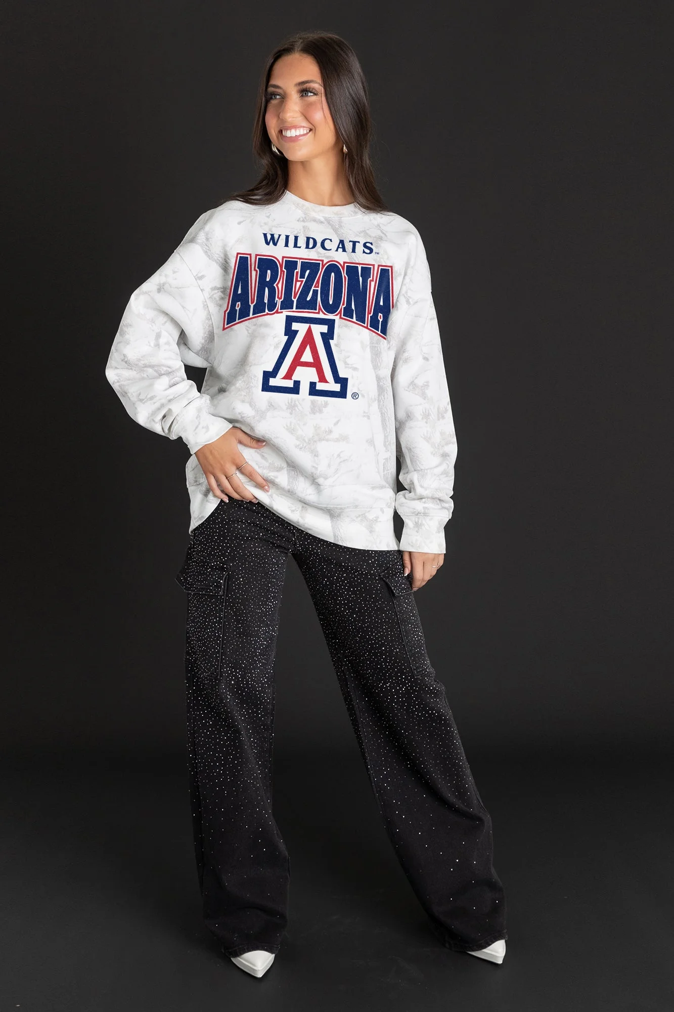 ARIZONA WILDCATS RALLY READY PREMIUM DROP SHOULDER CAMO PULLOVER - Image 4