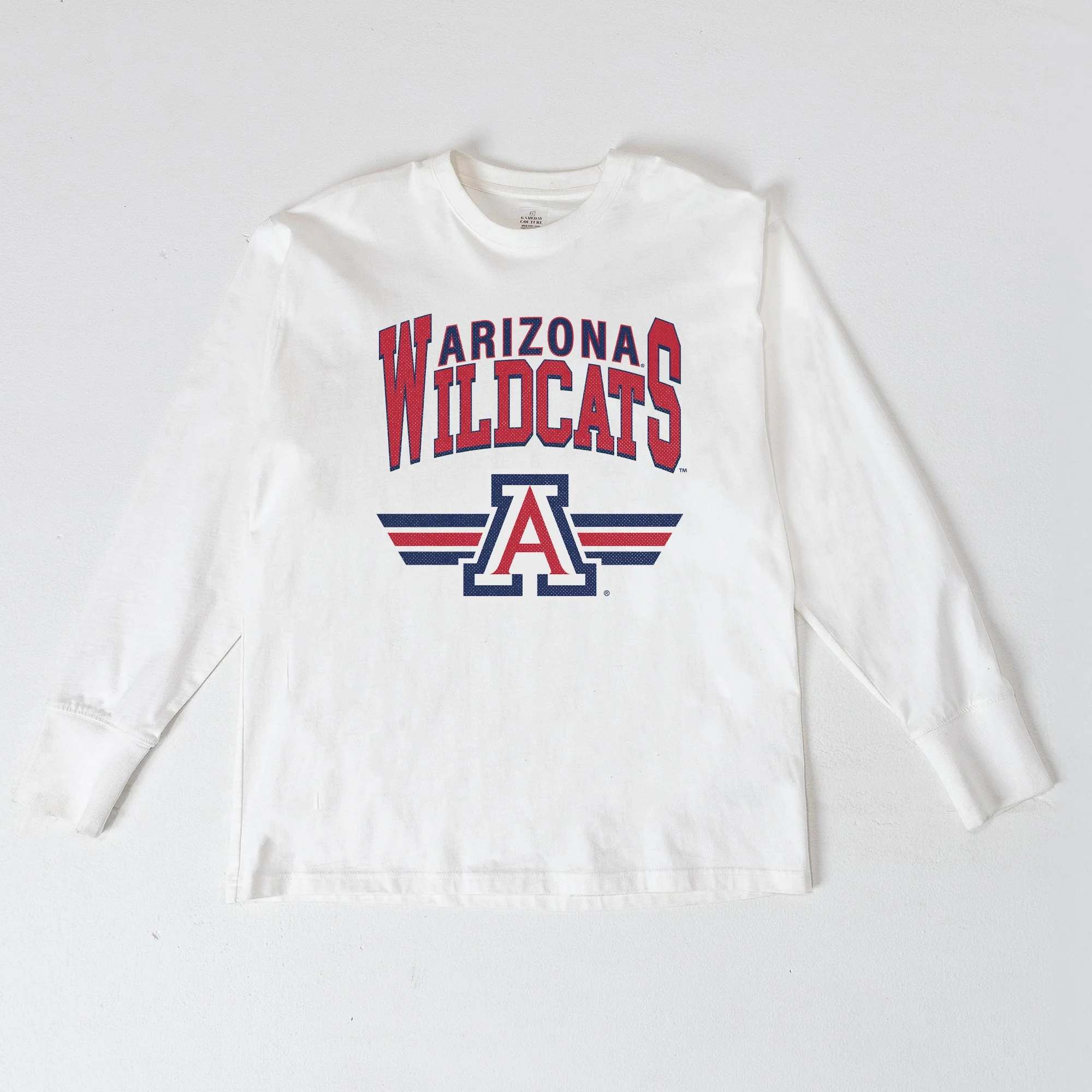 ARIZONA WILDCATS SWIFT STRIKE ESSENTIAL RELAXED FIT LONG SLEEVE TEE