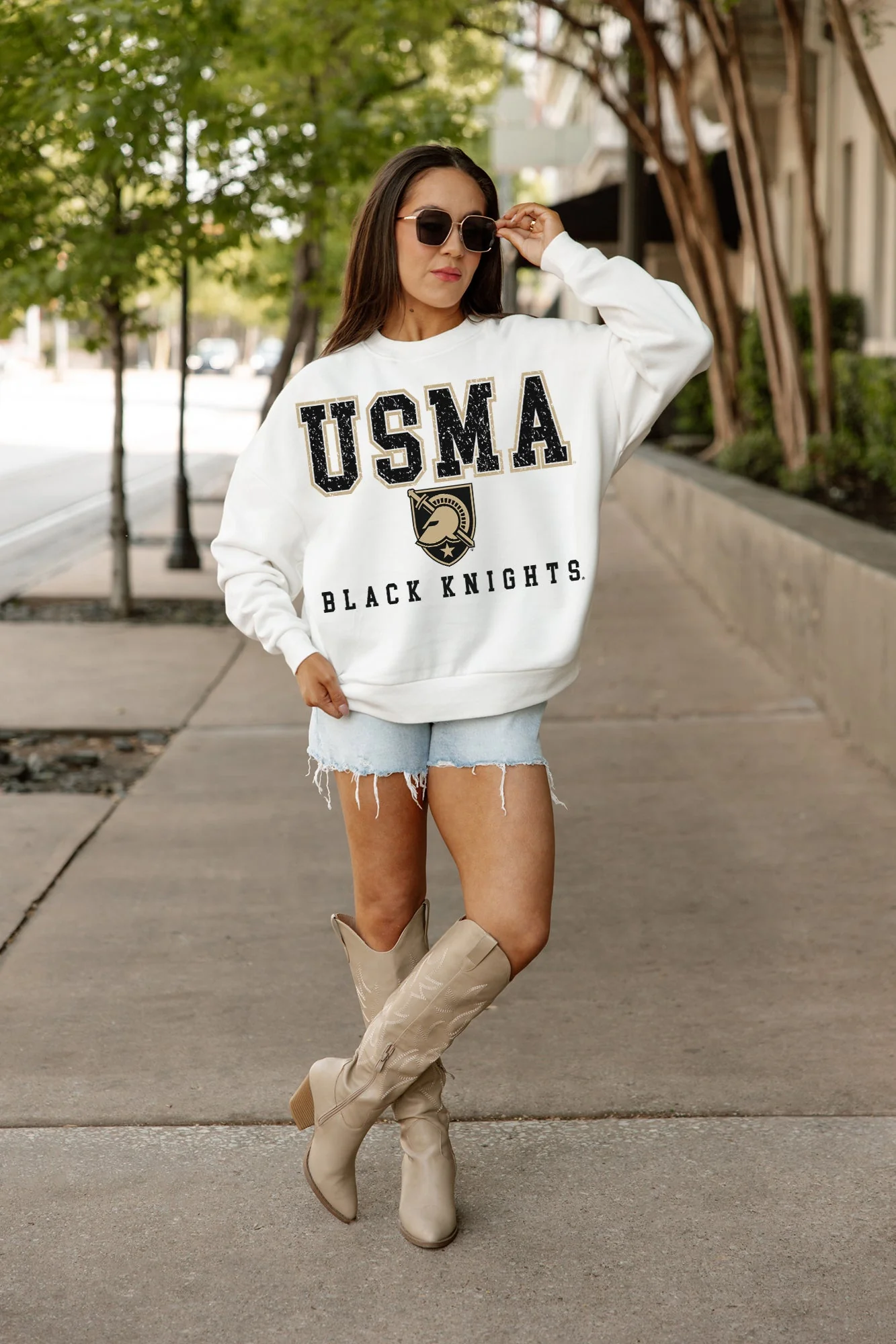 ARMY BLACK KNIGHTS FREESTYLE PREMIUM FLEECE CREWNECK PULLOVER