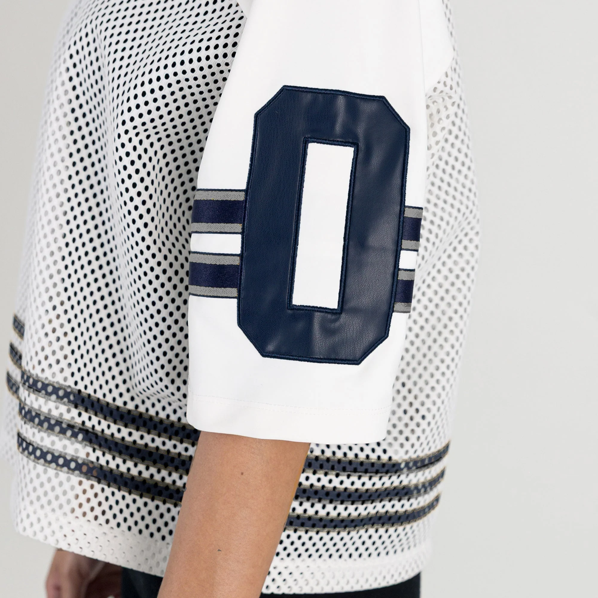 AUBURN TIGERS TRAILBLAZER MESH CROP FASHION JERSEY - Image 5