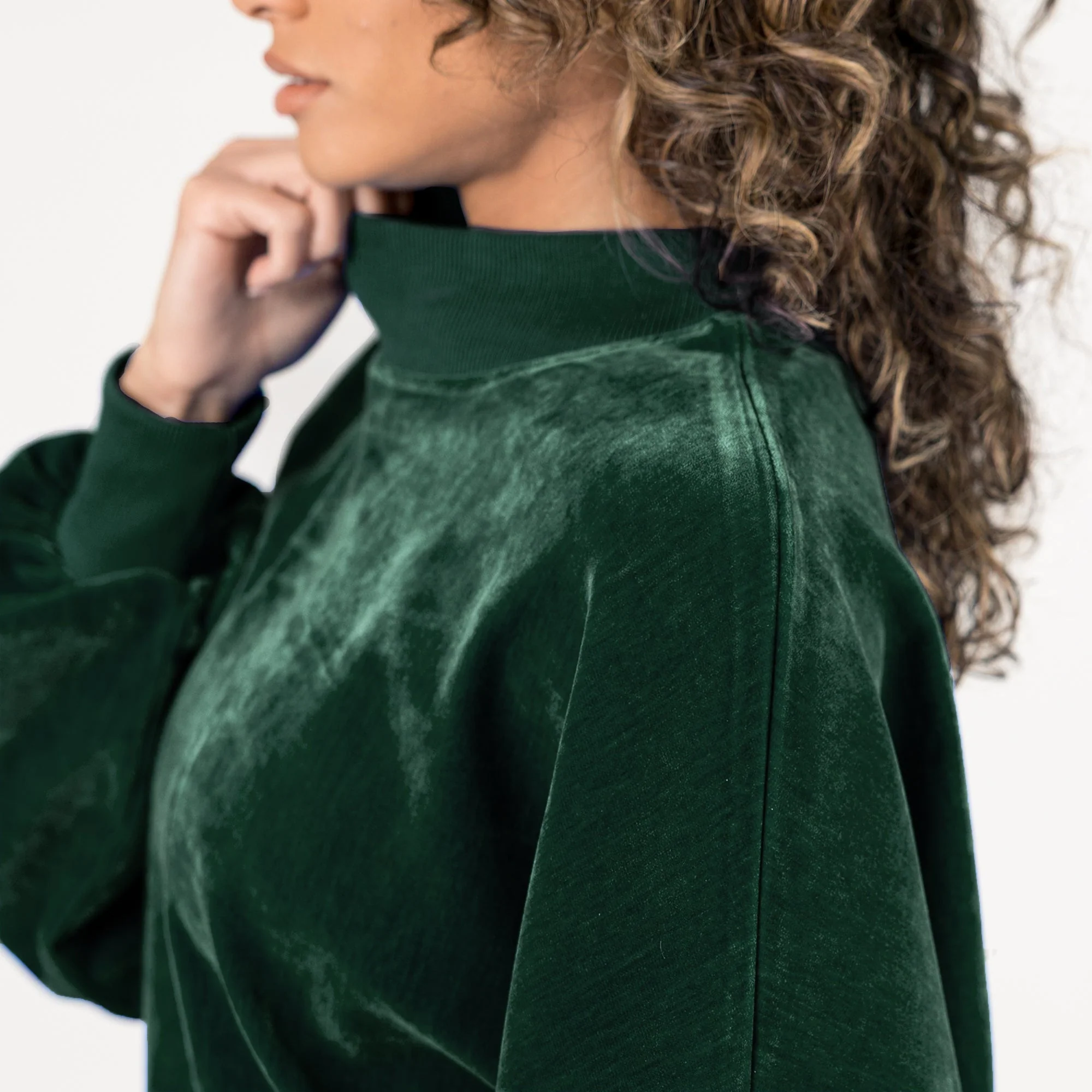 BAYLOR BEARS MAKE A MOVE MOCK NECK CHENILLE PULLOVER - Image 7