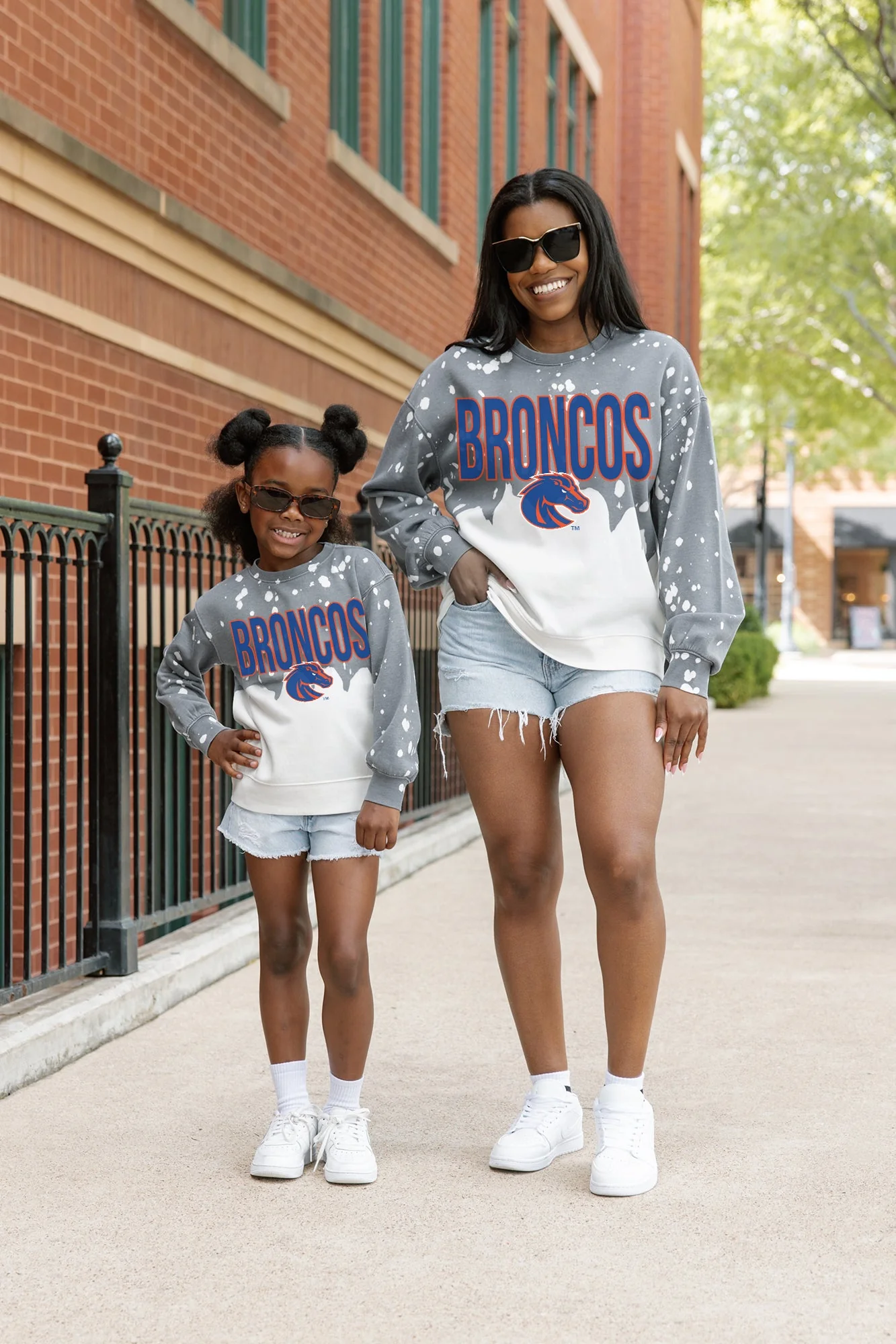 BOISE STATE BRONCOS CASUAL FAN LONG-SLEEVE FRENCH TERRY PULLOVER - Image 4
