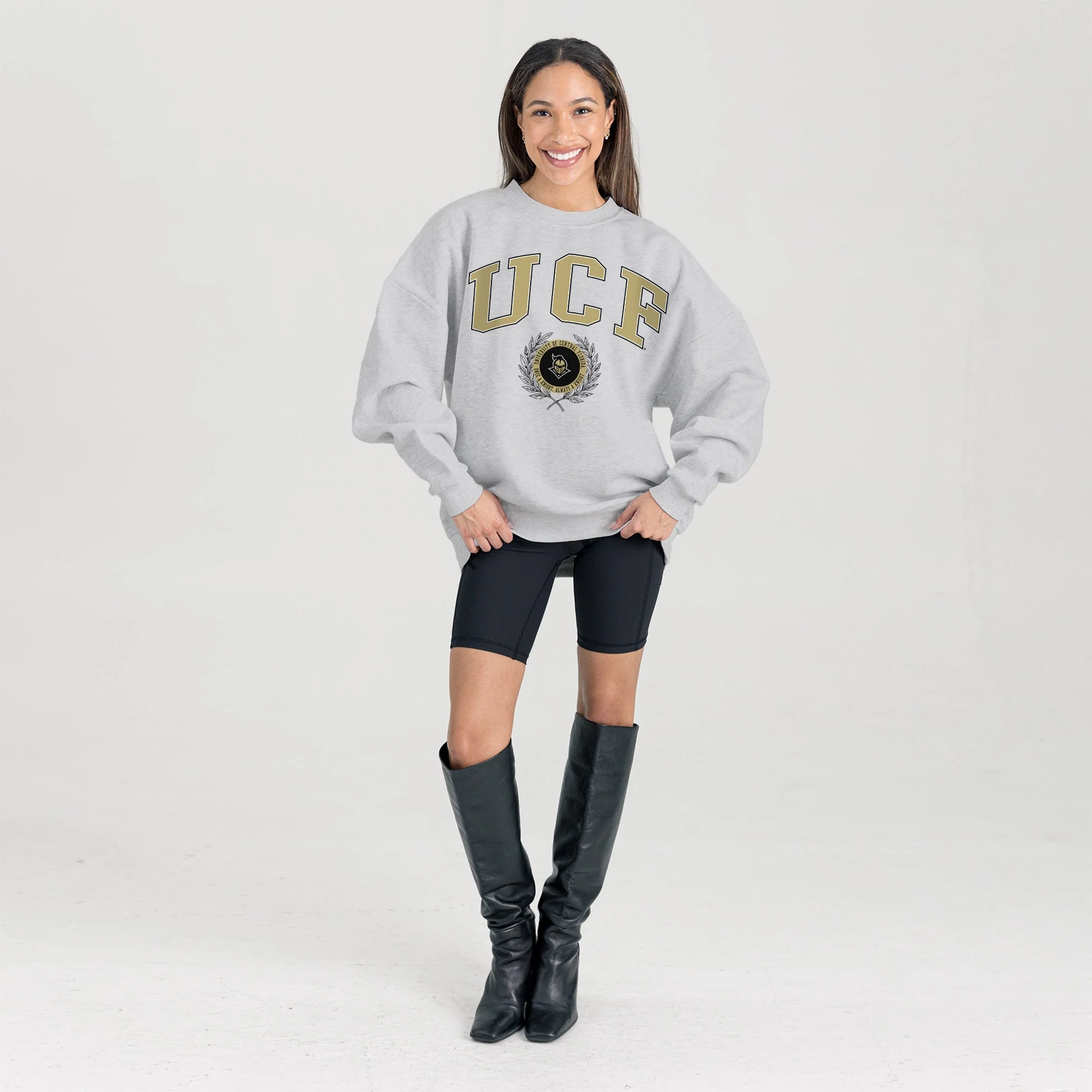 CENTRAL FLORIDA KNIGHTS TRADITION REFINED PREMIUM FLEECE CREWNECK PULLOVER - Image 5