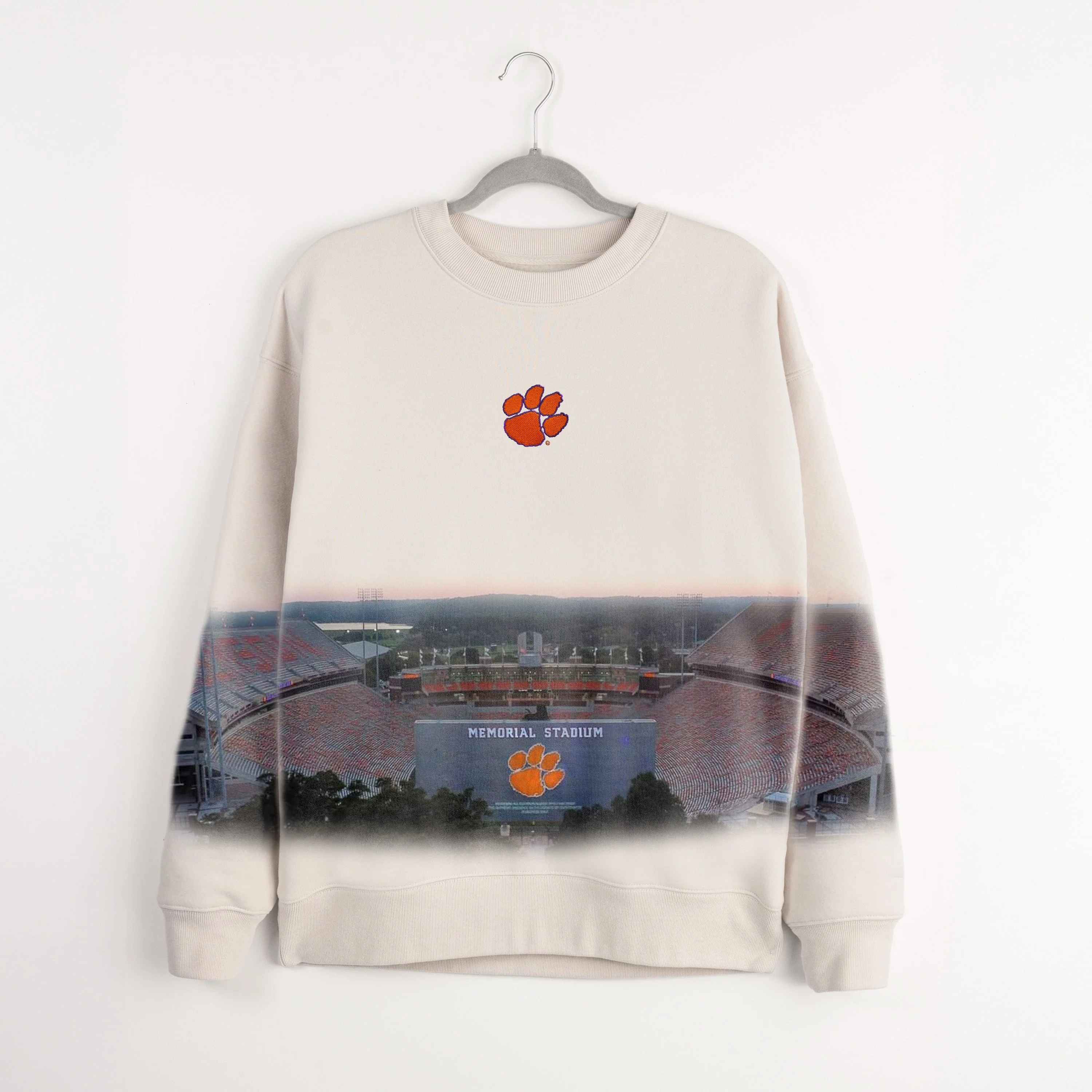 CLEMSON TIGERS POWER MOVE PREMIUM DROP SHOULDER PULLOVER - Image 8