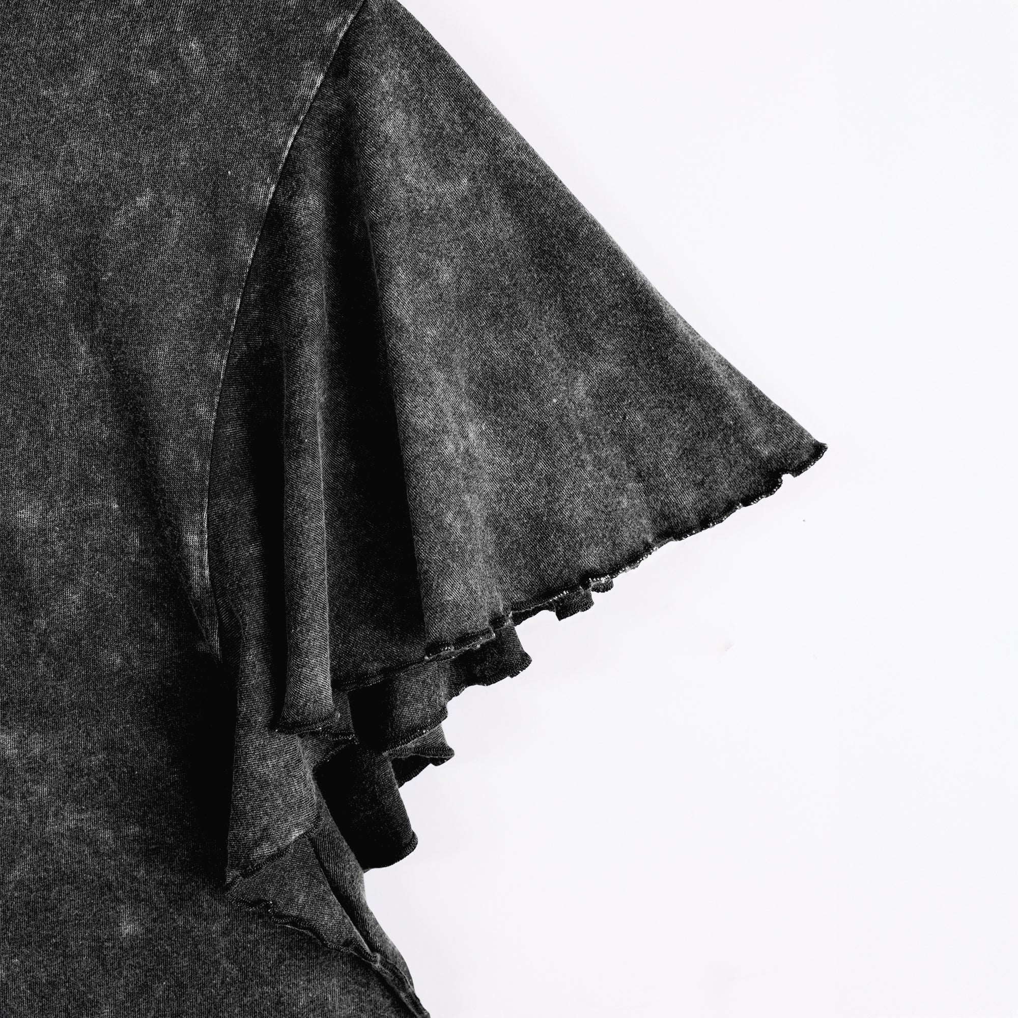 CLEMSON TIGERS VICTORY MODE FLUTTER SLEEVE TEE IN BLACK - Image 9