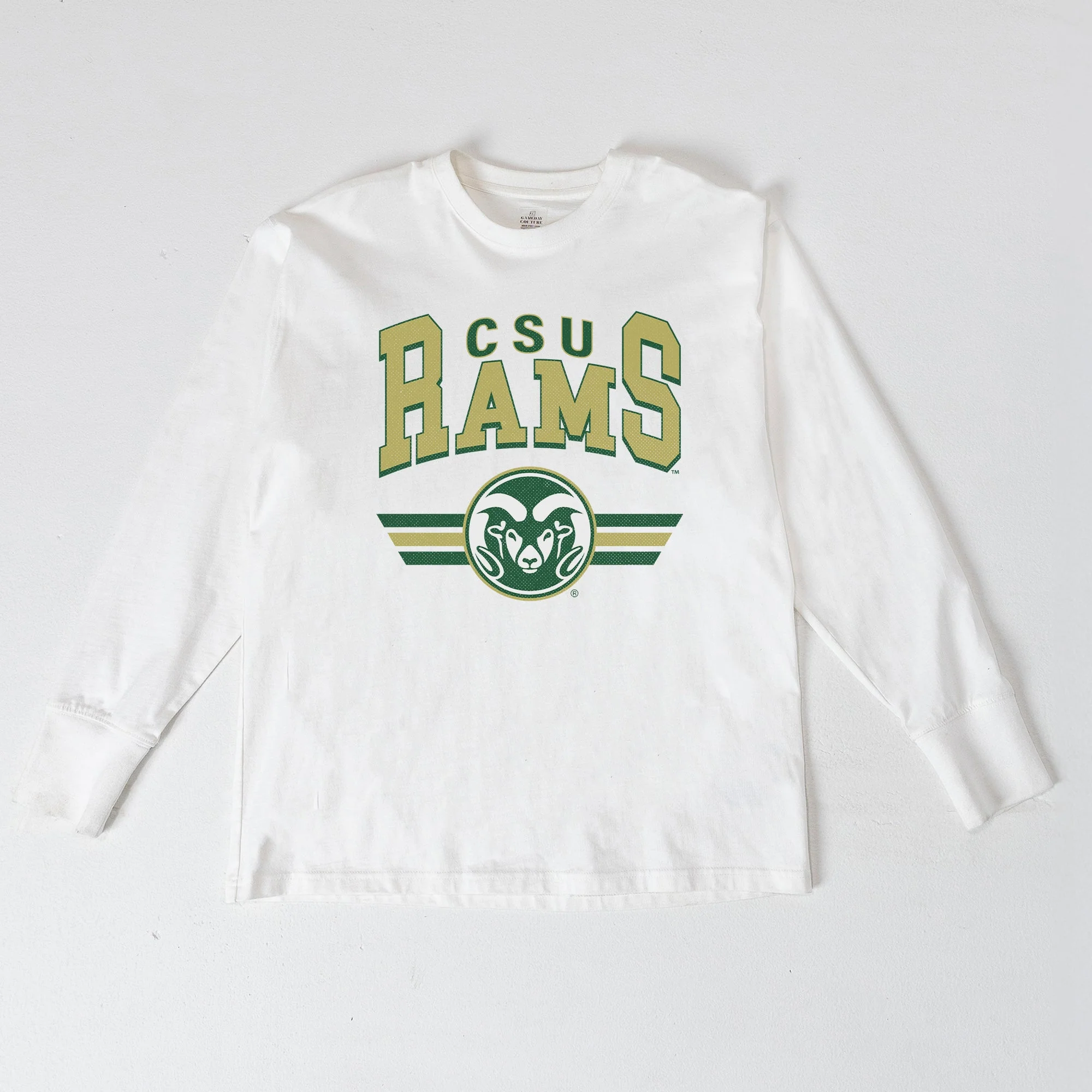COLORADO STATE RAMS SWIFT STRIKE ESSENTIAL RELAXED FIT LONG SLEEVE TEE