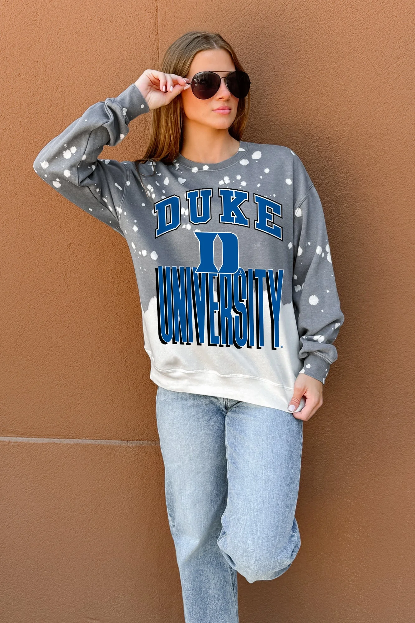 DUKE BLUE DEVILS ARCH RIVALS LONG-SLEEVE FRENCH TERRY PULLOVER - Image 2