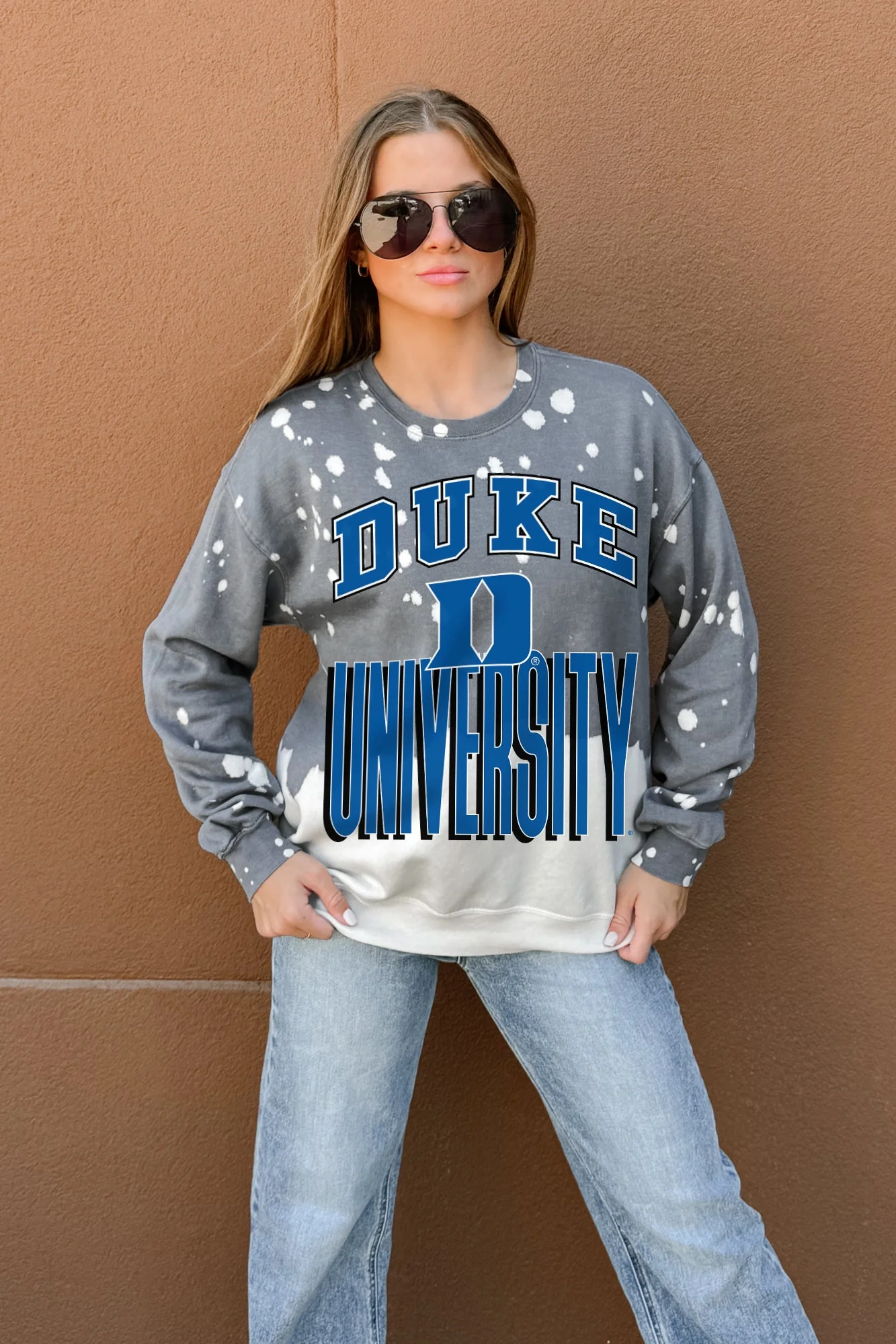 DUKE BLUE DEVILS ARCH RIVALS LONG-SLEEVE FRENCH TERRY PULLOVER - Image 3
