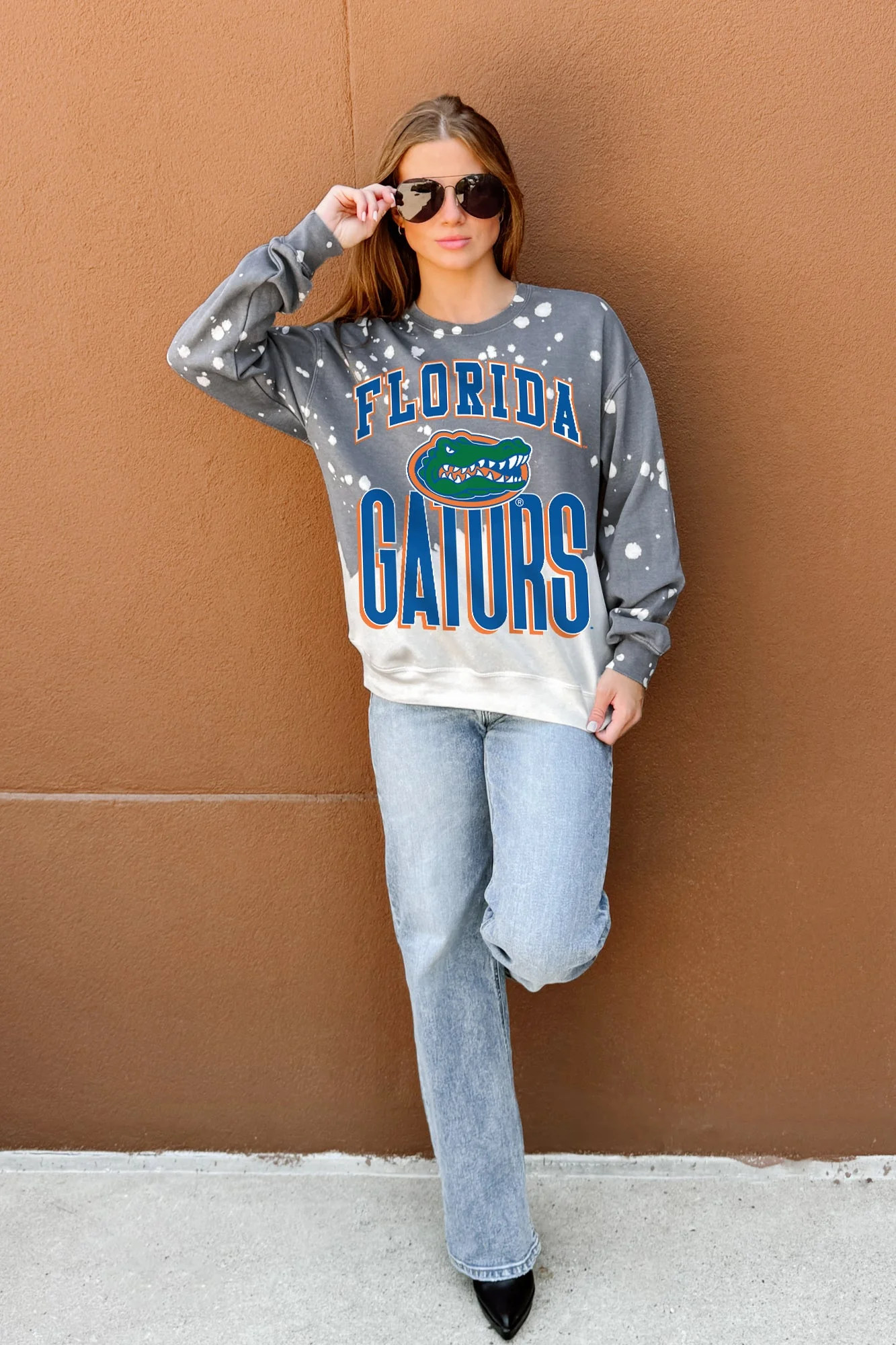 FLORIDA GATORS ARCH RIVALS LONG-SLEEVE FRENCH TERRY PULLOVER