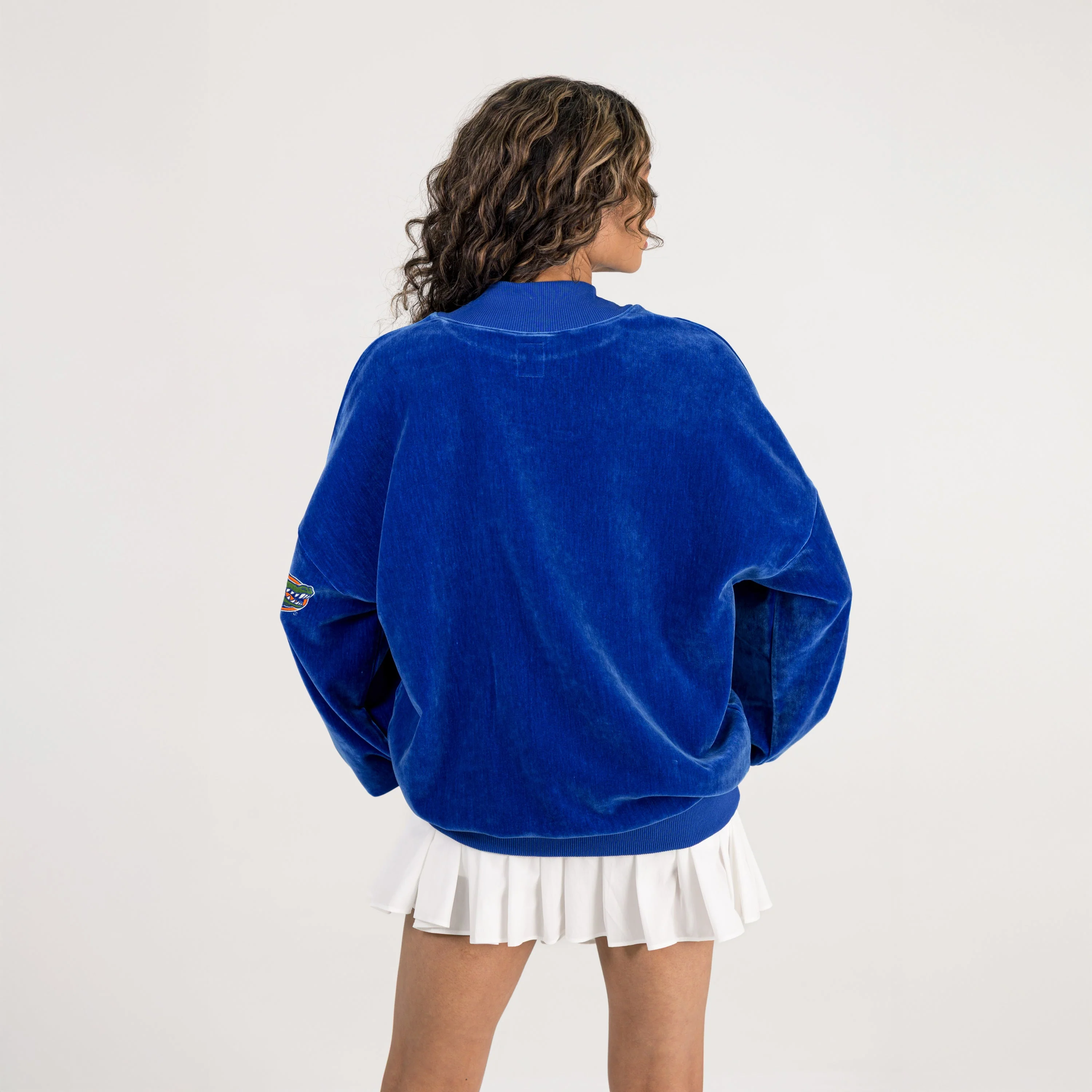 FLORIDA GATORS MAKE A MOVE MOCK NECK CHENILLE PULLOVER - Image 6