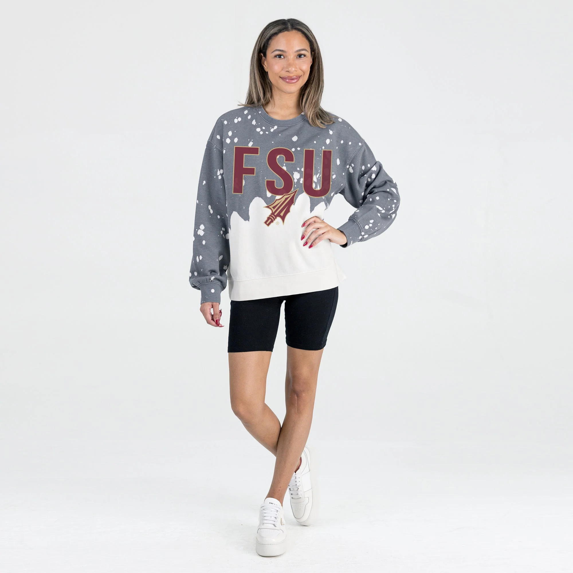 FLORIDA STATE SEMINOLES CASUAL FAN LONG-SLEEVE FRENCH TERRY PULLOVER - Image 5