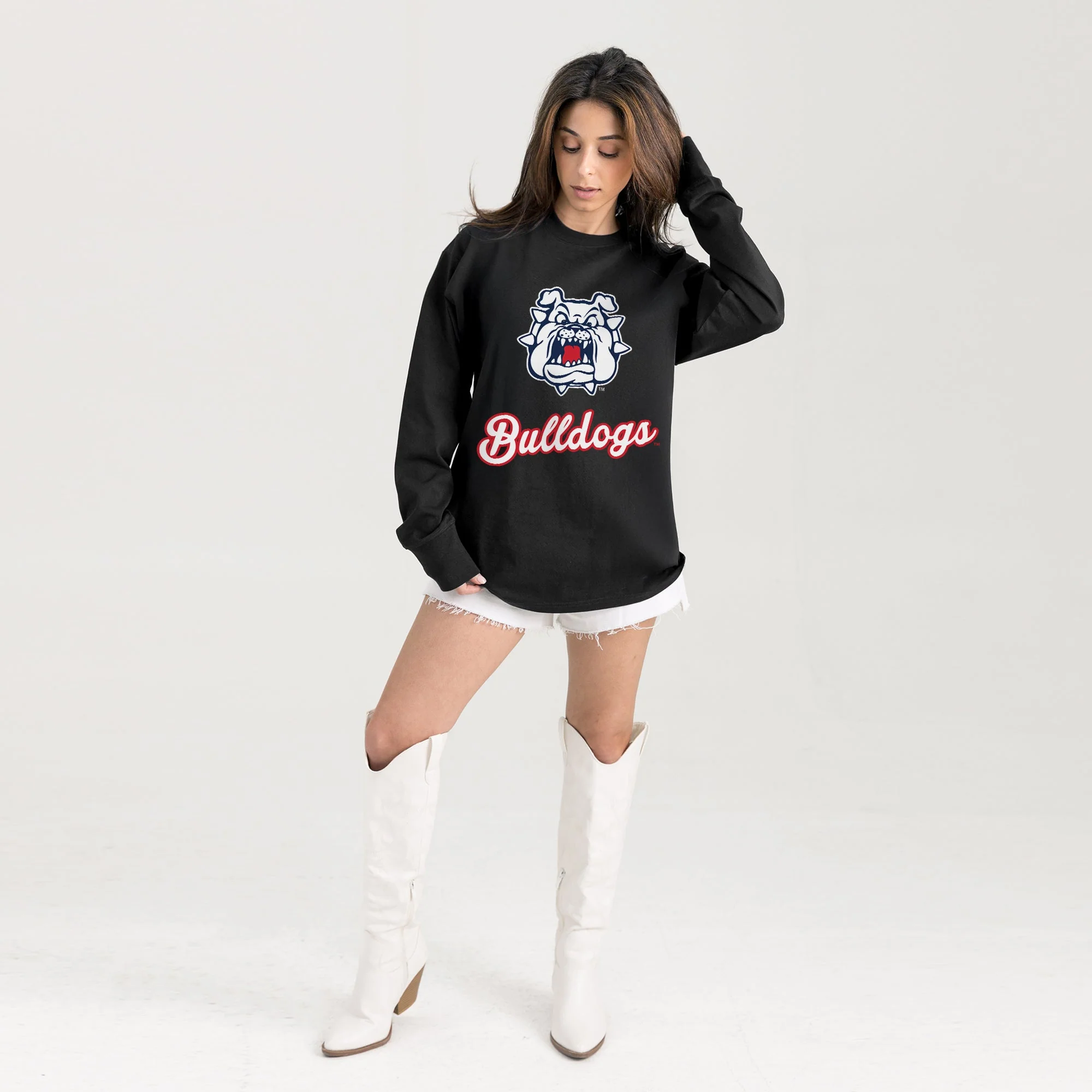 FRESNO STATE BULLDOGS HONOR ROLL ESSENTIAL RELAXED FIT LONG SLEEVE TEE - Image 6