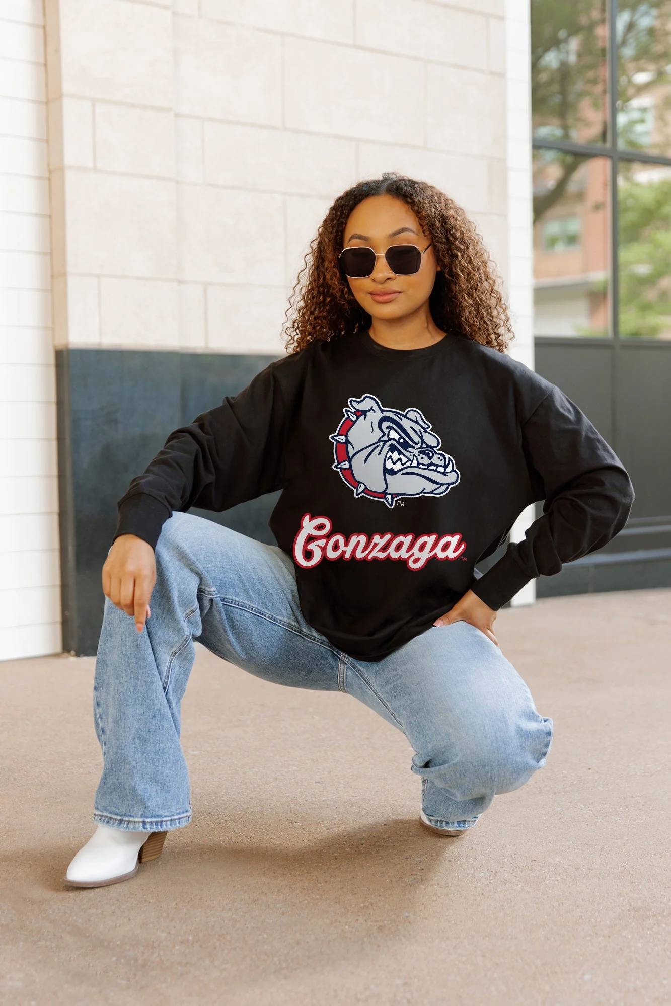 GONZAGA BULLDOGS HONOR ROLL ESSENTIAL RELAXED FIT LONG SLEEVE TEE - Image 4