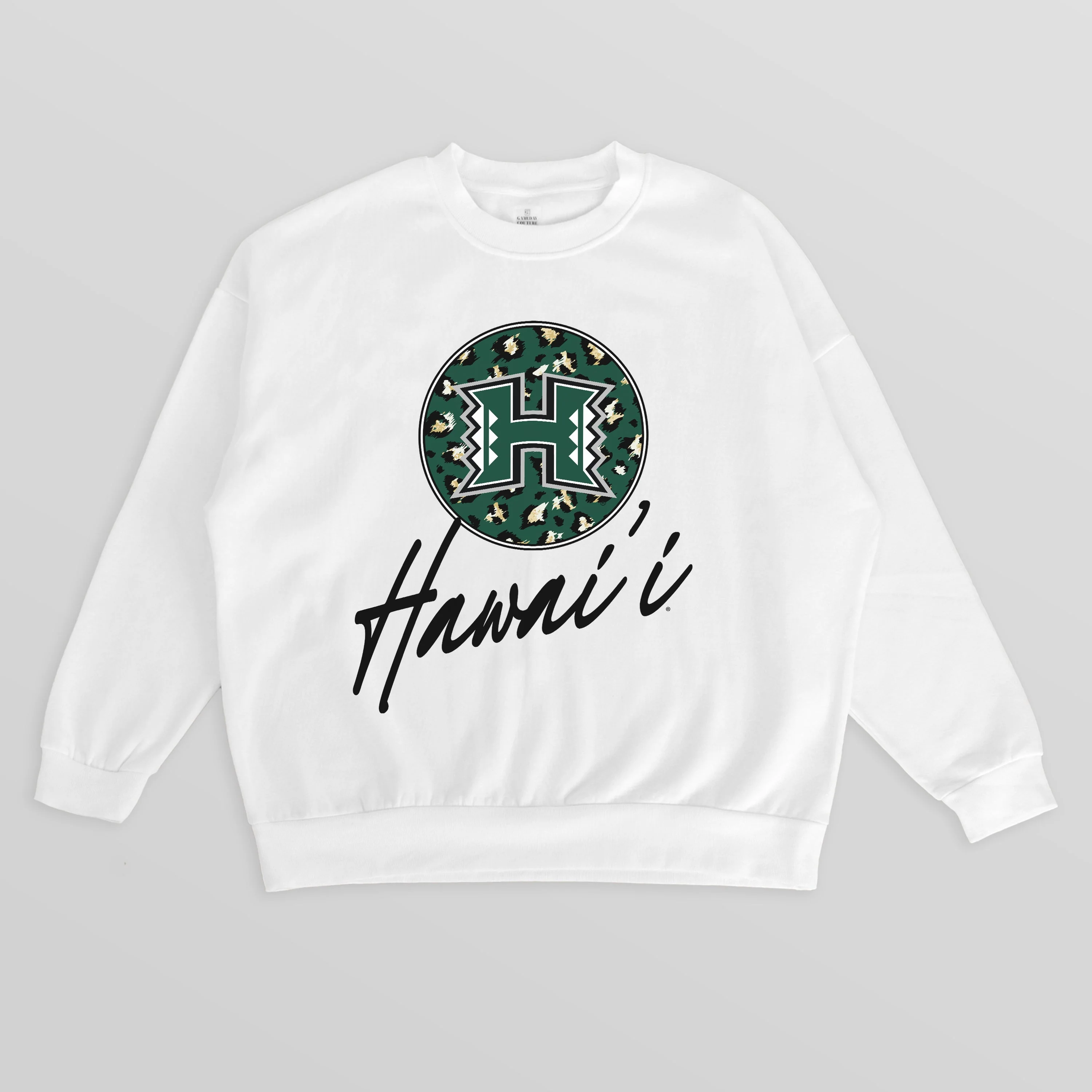 HAWAII RAINBOW WARRIORS WILD BREAKTHROUGH PREMIUM FLEECE CREWNECK PULLOVER - Image 8