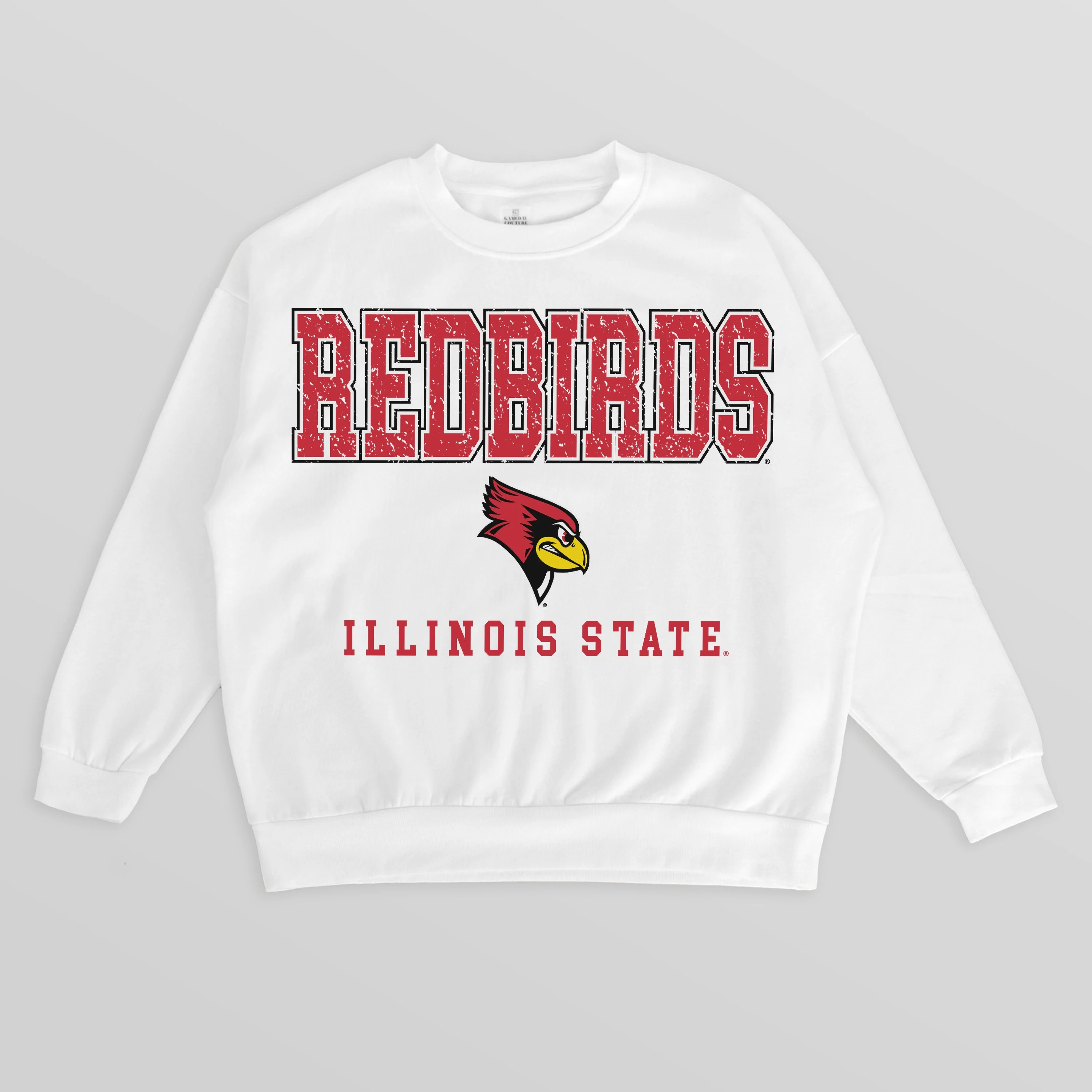 ILLINOIS STATE REDBIRDS FREESTYLE PREMIUM FLEECE CREWNECK PULLOVER - Image 6