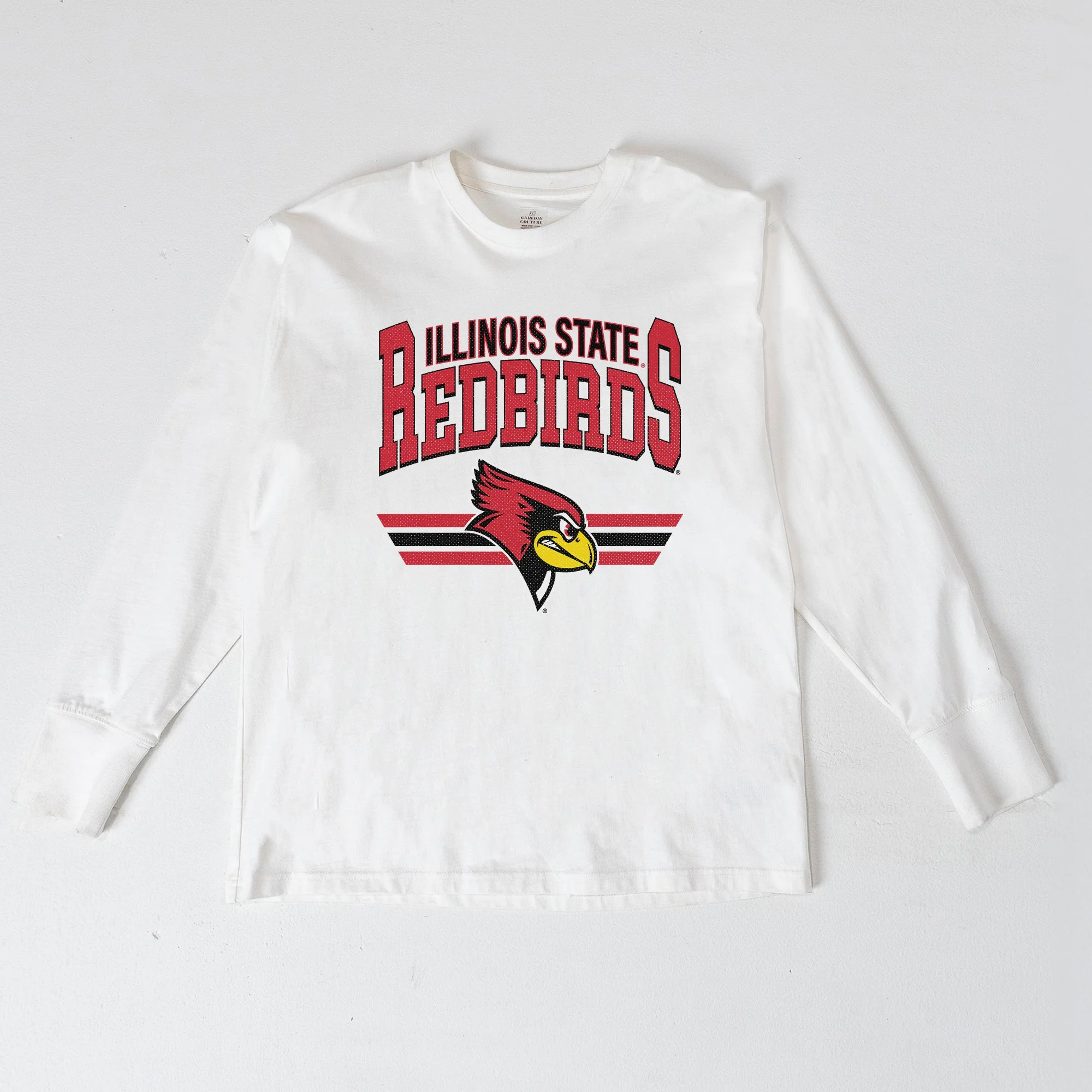 ILLINOIS STATE REDBIRDS SWIFT STRIKE ESSENTIAL RELAXED FIT LONG SLEEVE TEE