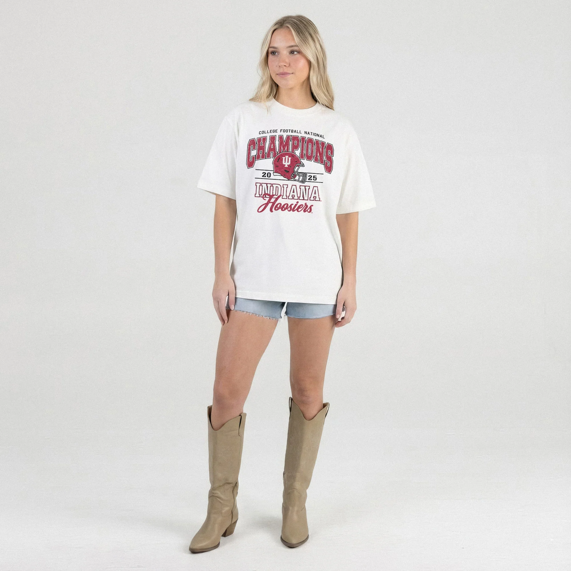 INDIANA HOOSIERS LEGACY PLAY OVERSIZED CREWNECK TEE - Image 3