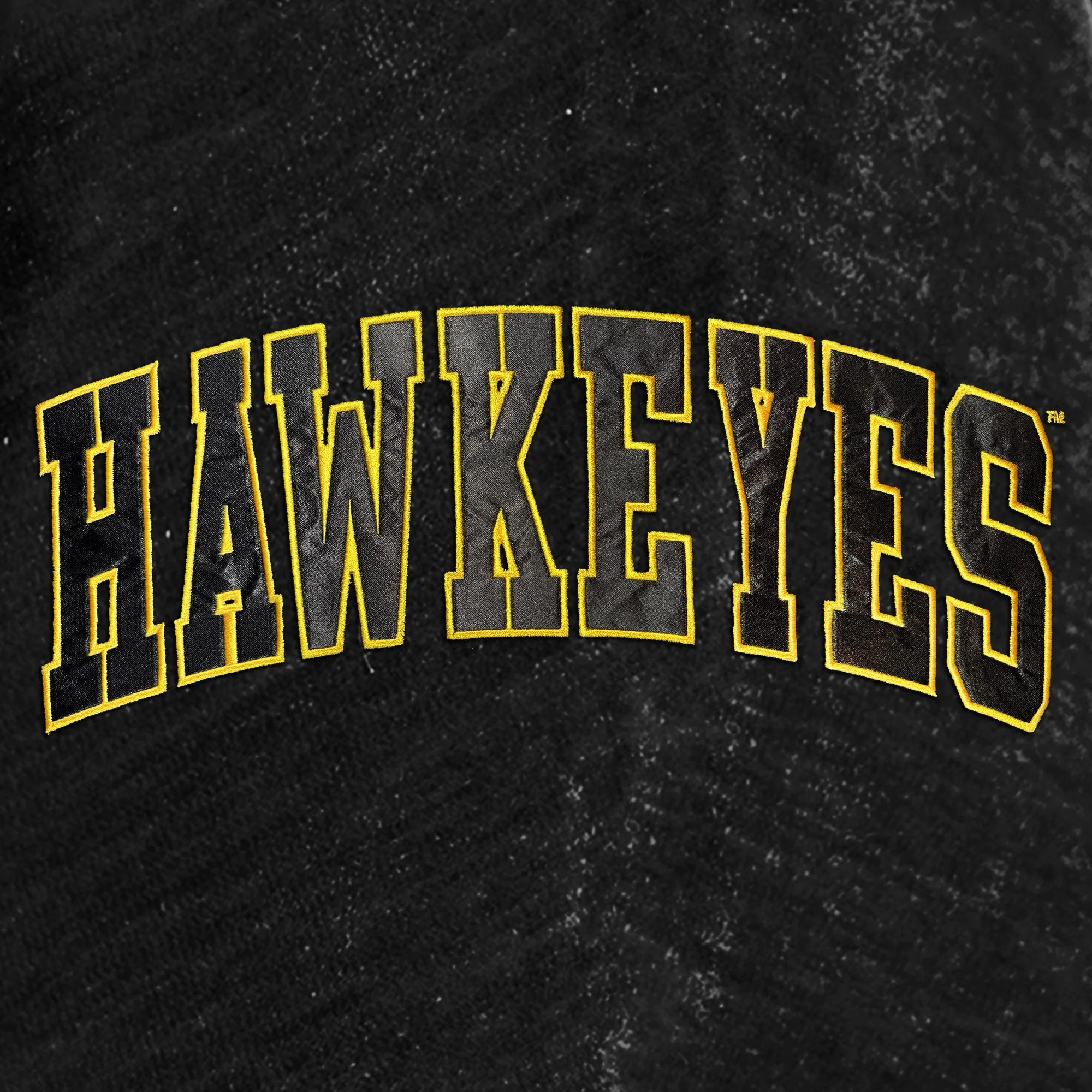 IOWA HAWKEYES MAKE A MOVE MOCK NECK CHENILLE PULLOVER - Image 12