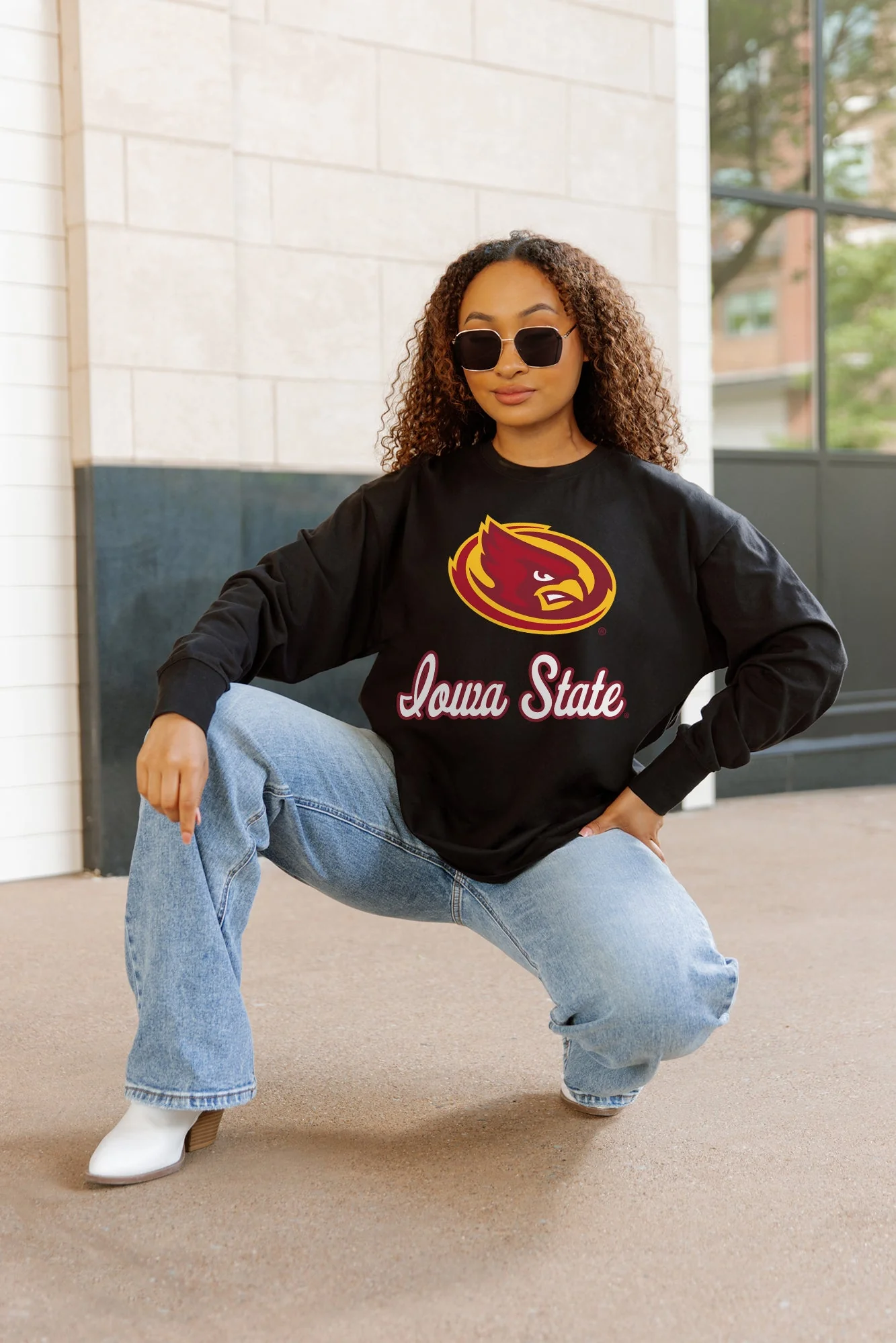 IOWA STATE CYCLONES HONOR ROLL ESSENTIAL RELAXED FIT LONG SLEEVE TEE - Image 4