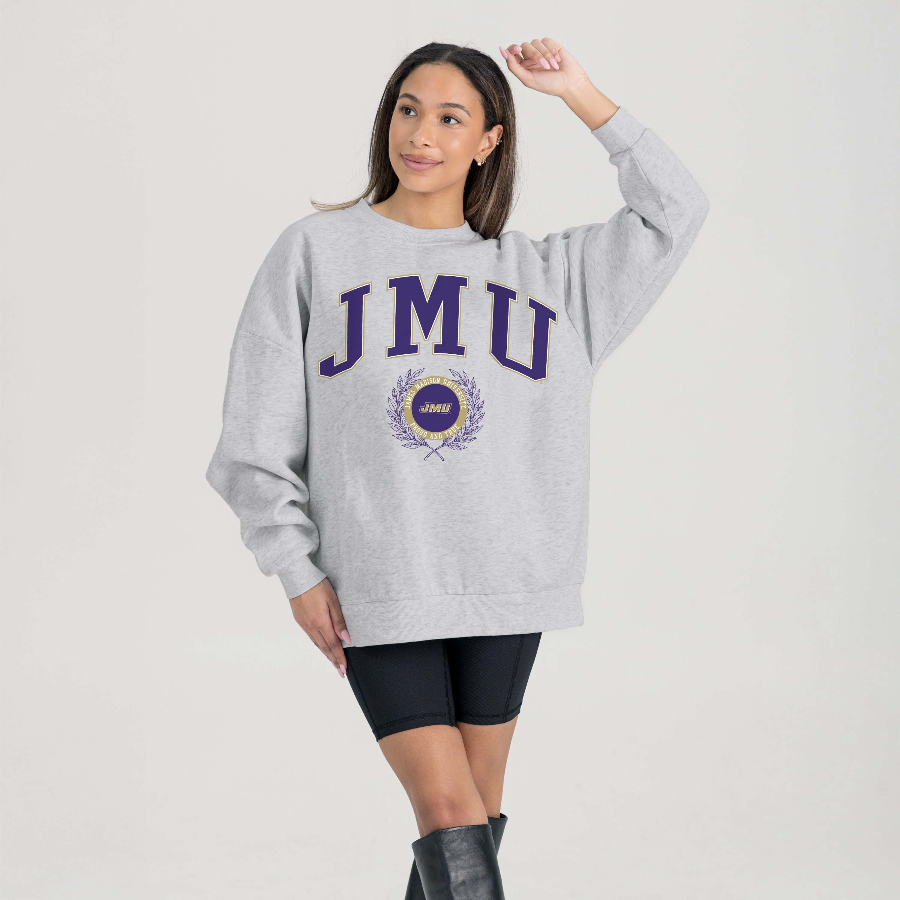 JAMES MADISON DUKES TRADITION REFINED PREMIUM FLEECE CREWNECK PULLOVER - Image 6