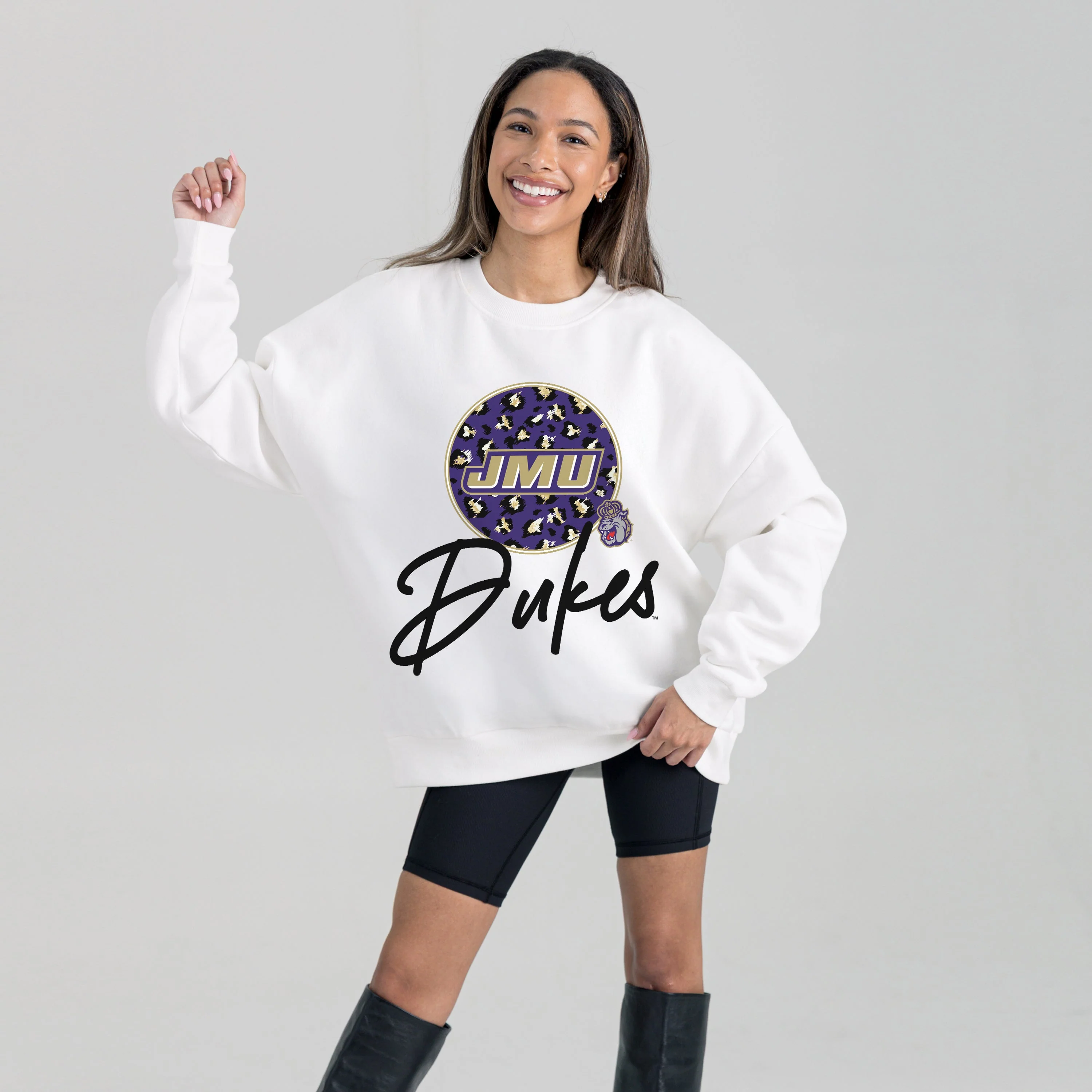 JAMES MADISON DUKES WILD BREAKTHROUGH PREMIUM FLEECE CREWNECK PULLOVER - Image 5