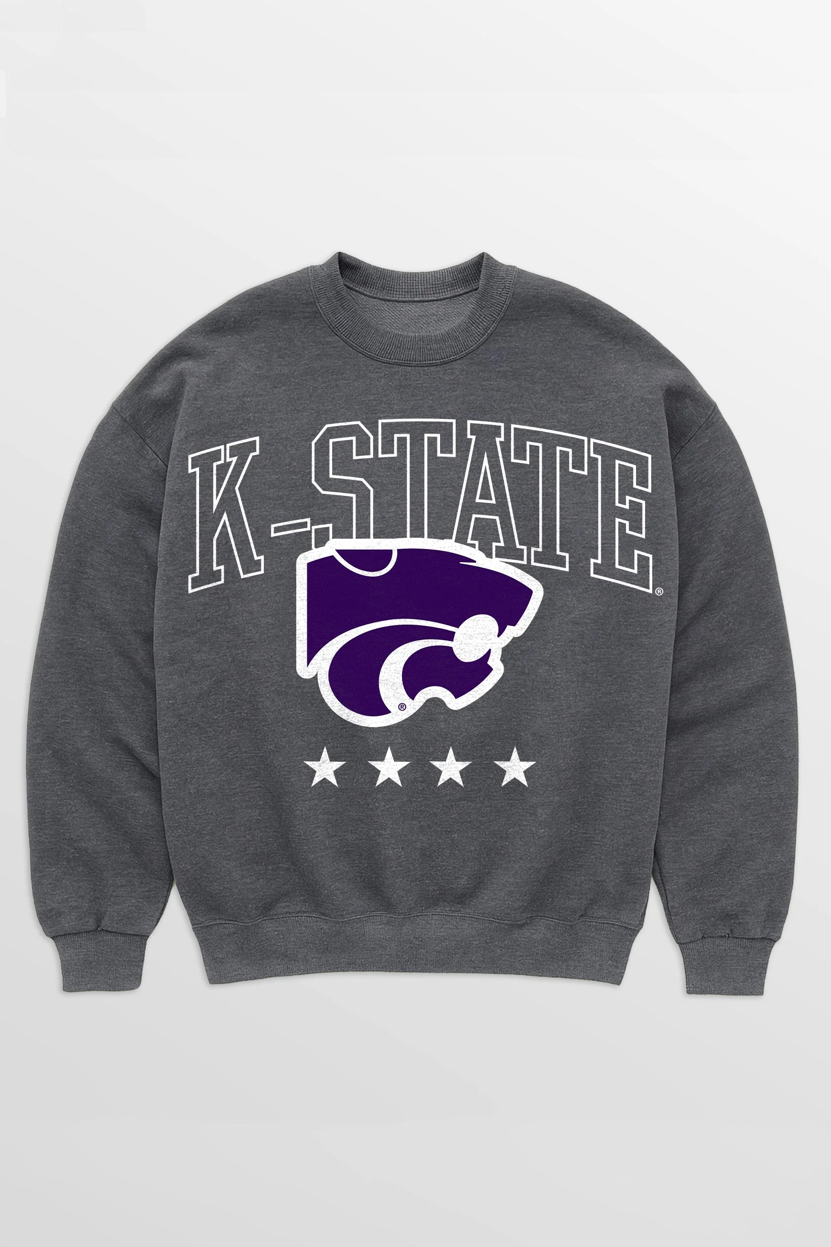 KANSAS STATE WILDCATS RISING STAR PREMIUM FLEECE CREWNECK PULLOVER - Image 8