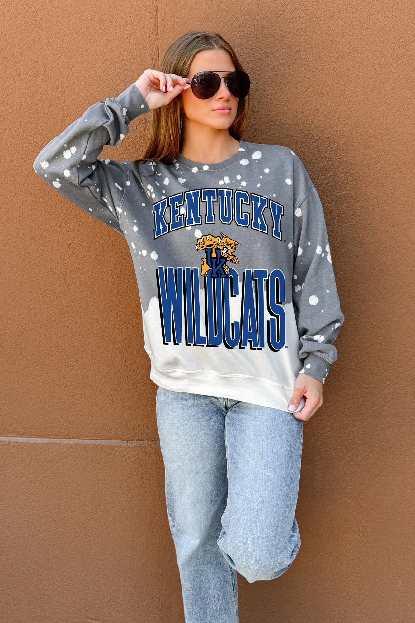 KENTUCKY WILDCATS ARCH RIVALS LONG-SLEEVE FRENCH TERRY PULLOVER - Image 2