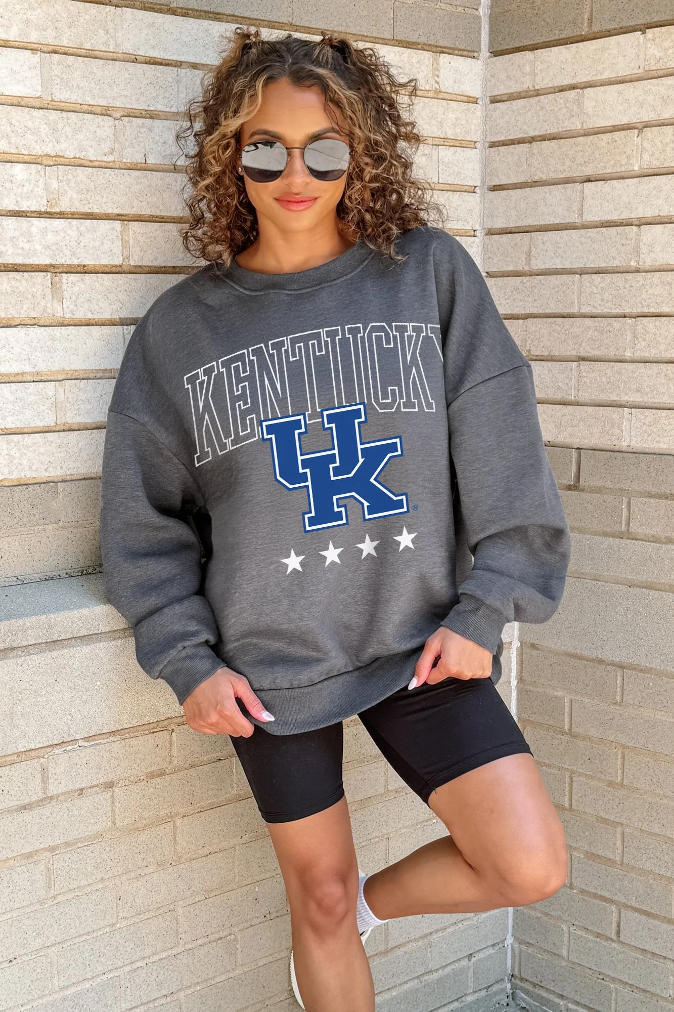 KENTUCKY WILDCATS RISING STAR PREMIUM FLEECE CREWNECK PULLOVER - Image 3