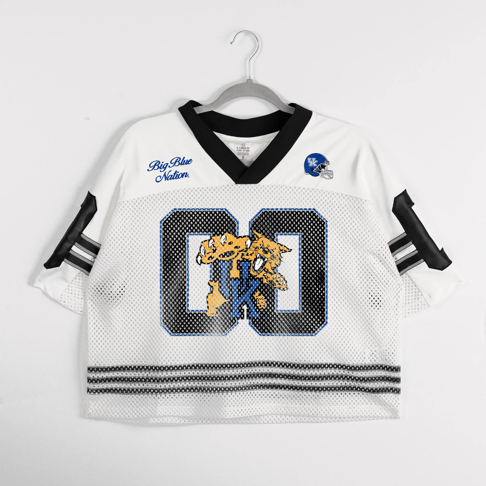 KENTUCKY WILDCATS TRAILBLAZER MESH CROP FASHION JERSEY - Image 6