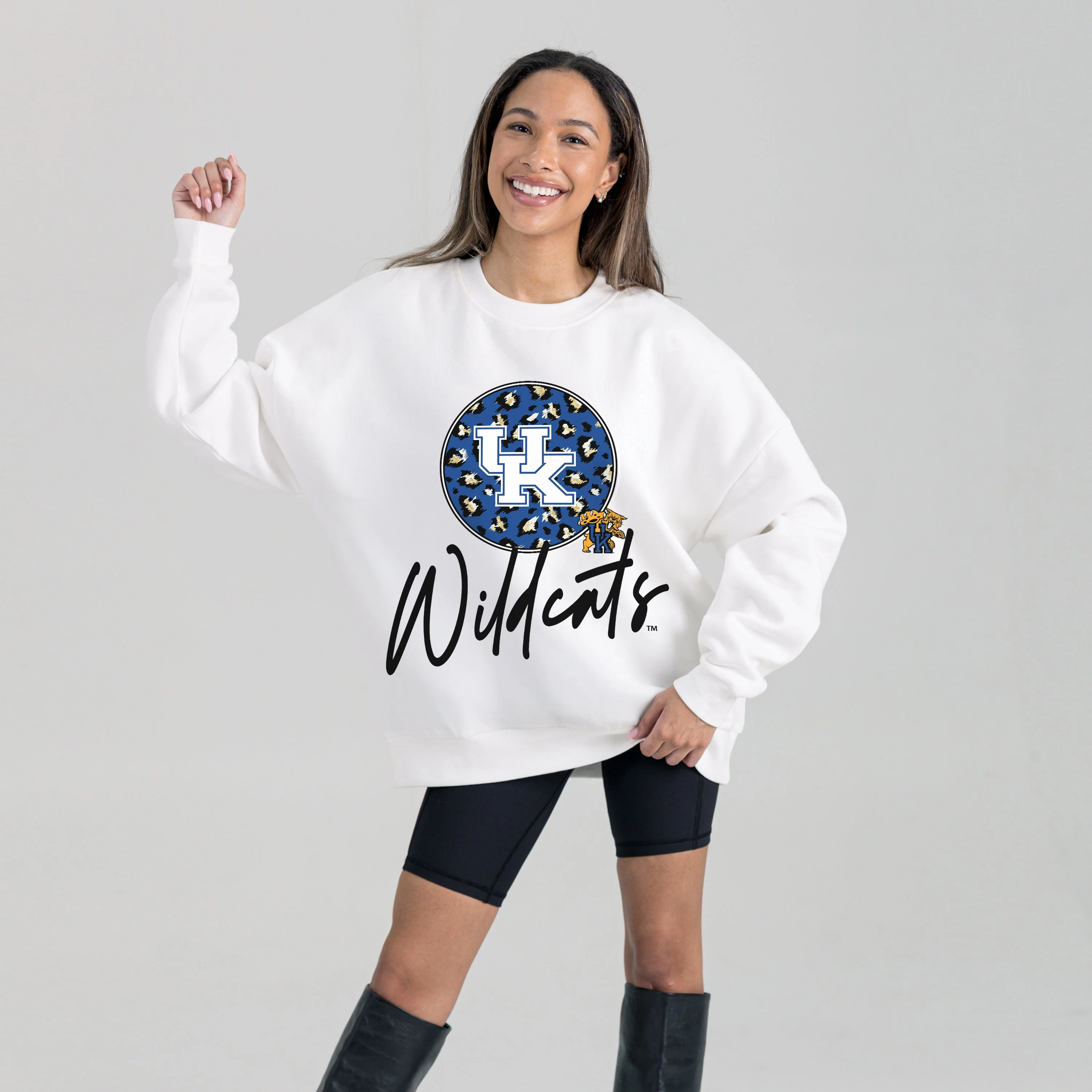 KENTUCKY WILDCATS WILD BREAKTHROUGH PREMIUM FLEECE CREWNECK PULLOVER - Image 5