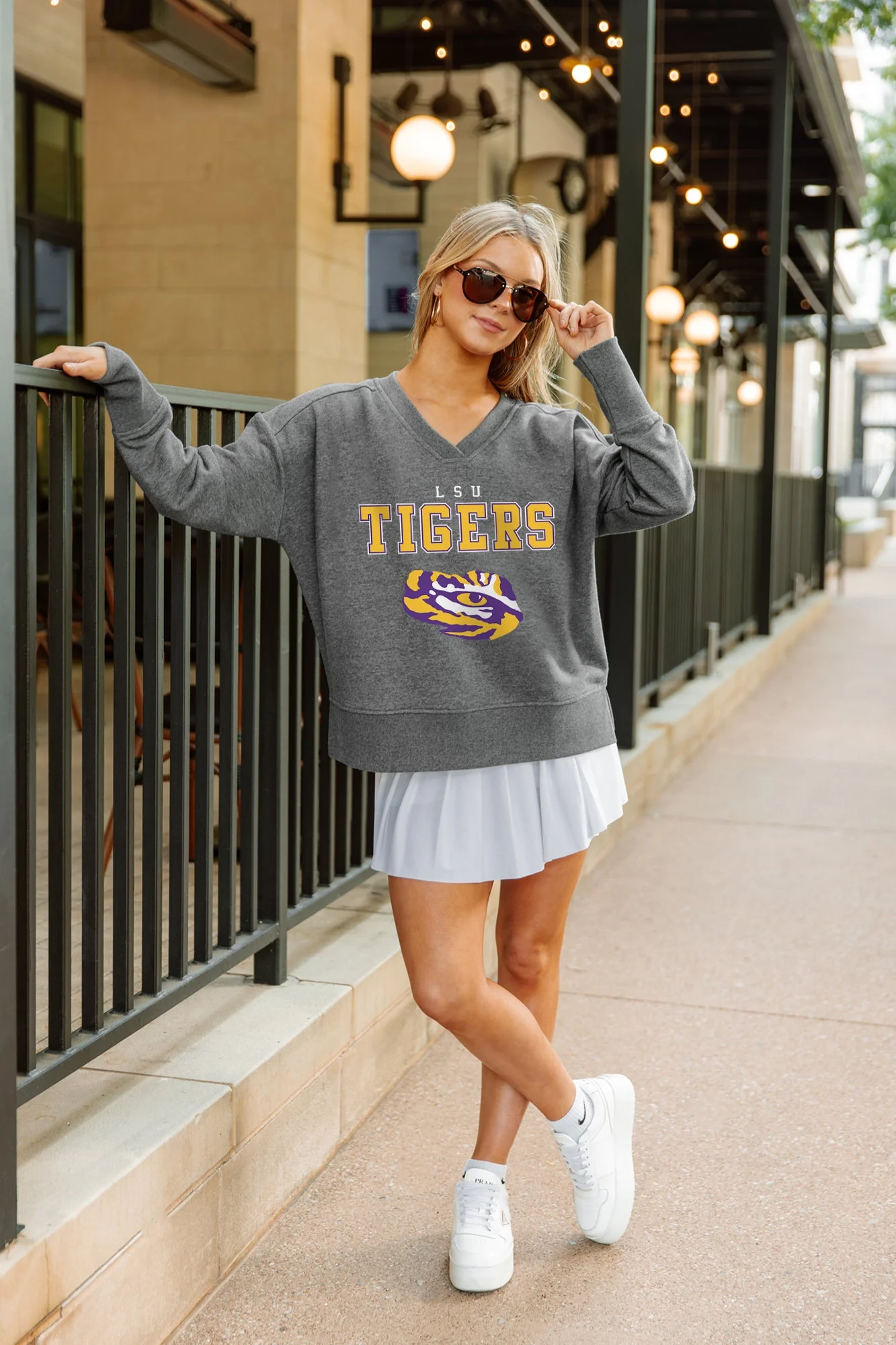 LSU TIGERS MOST WANTED CLASSIC FRENCH TERRY PULLOVER - Image 4