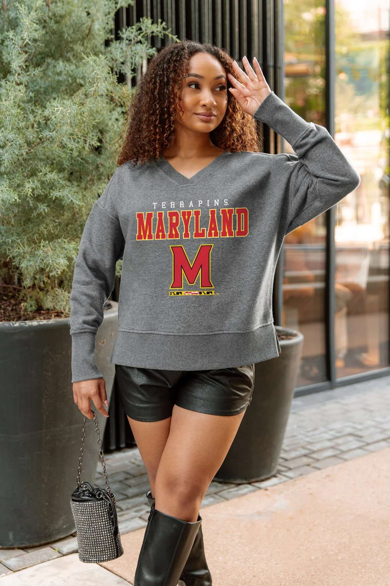MARYLAND TERRAPINS MOST WANTED CLASSIC FRENCH TERRY PULLOVER - Image 5