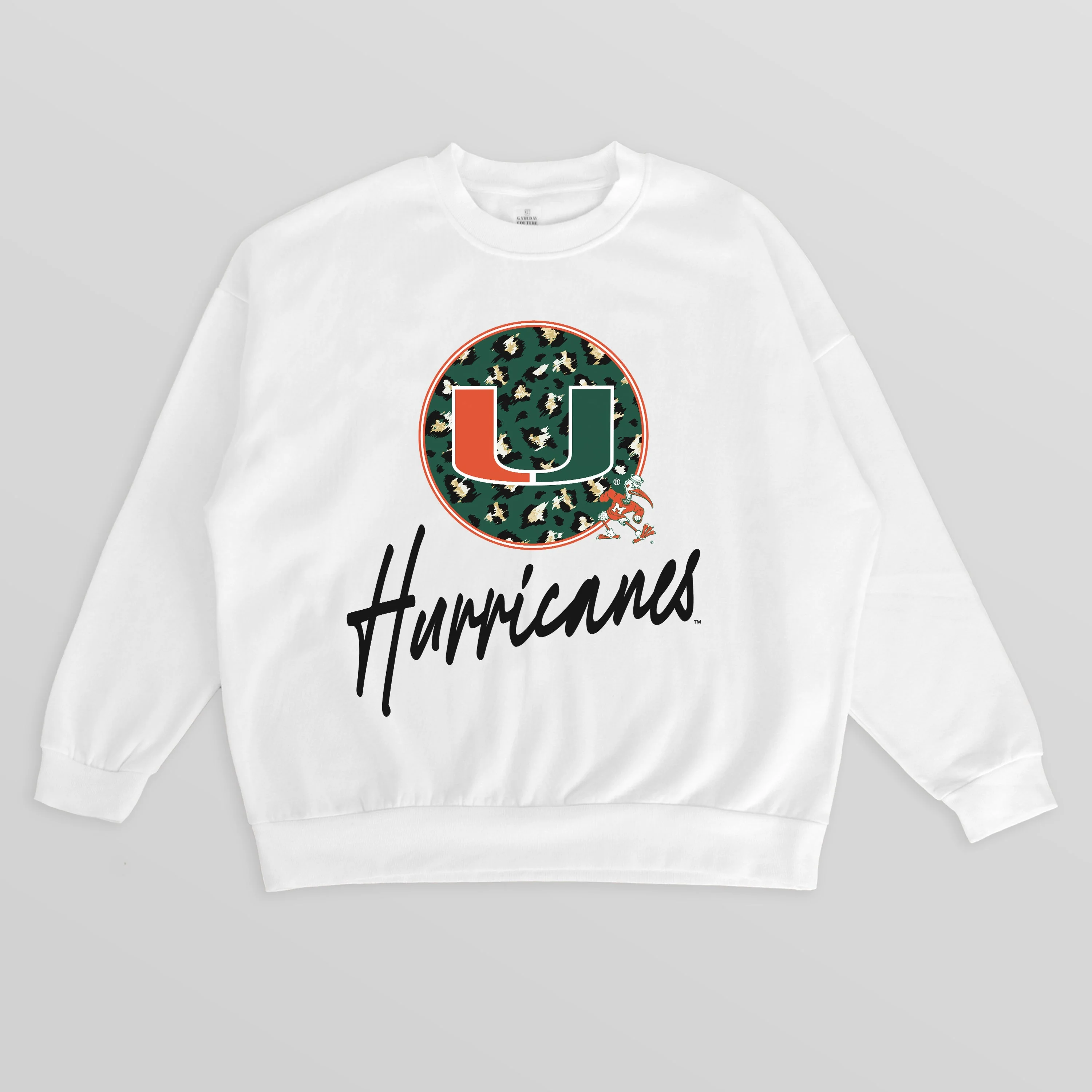 MIAMI HURRICANES WILD BREAKTHROUGH PREMIUM FLEECE CREWNECK PULLOVER - Image 8