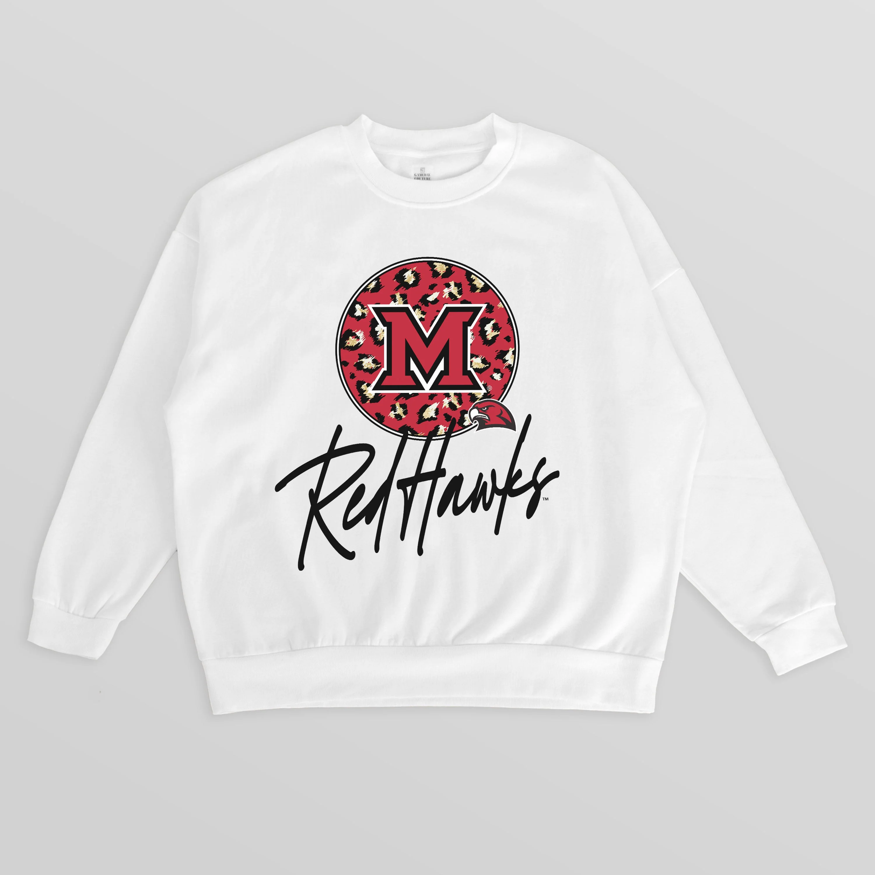 MIAMI OF OHIO REDHAWKS WILD BREAKTHROUGH PREMIUM FLEECE CREWNECK PULLOVER - Image 8