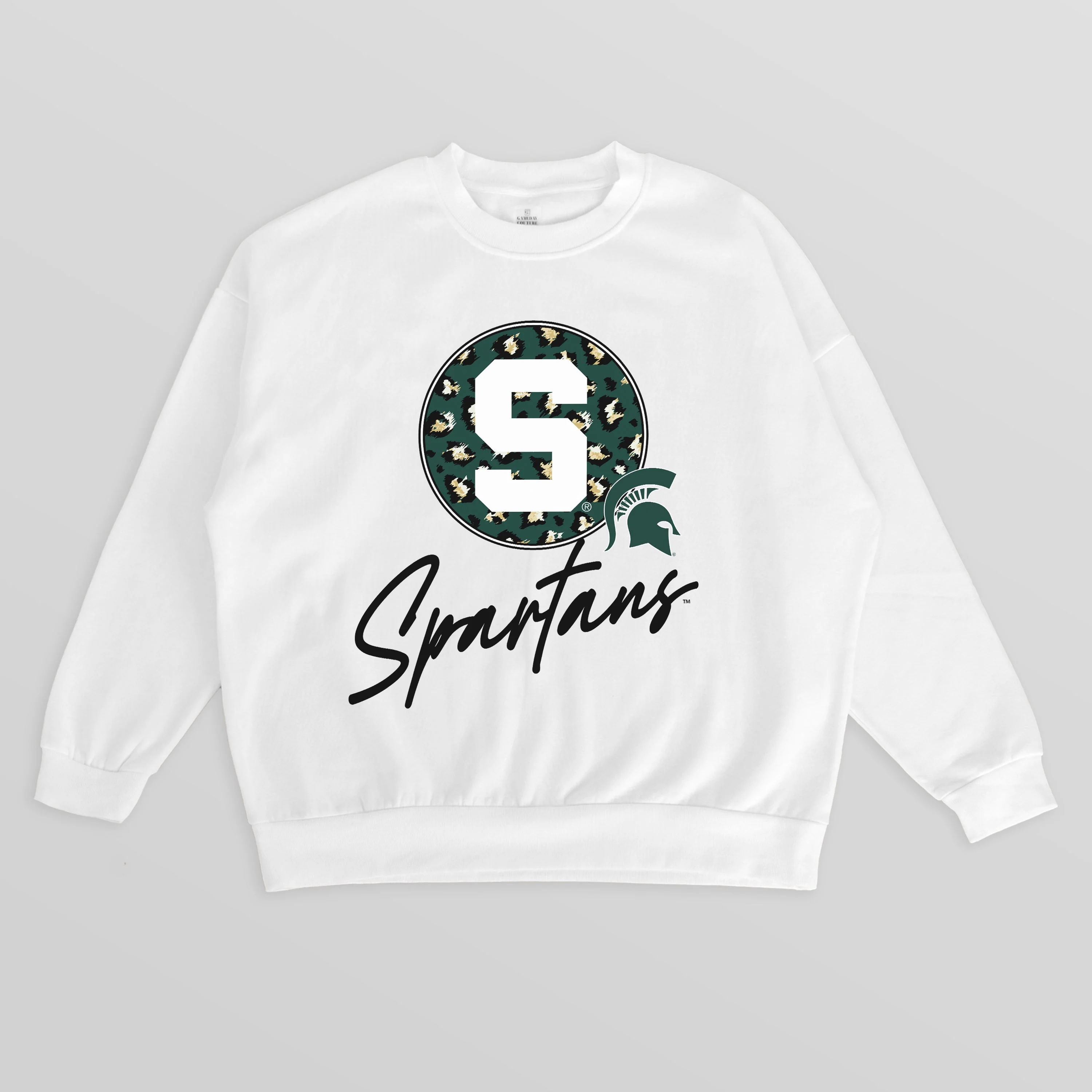 MICHIGAN STATE SPARTANS WILD BREAKTHROUGH PREMIUM FLEECE CREWNECK PULLOVER - Image 8