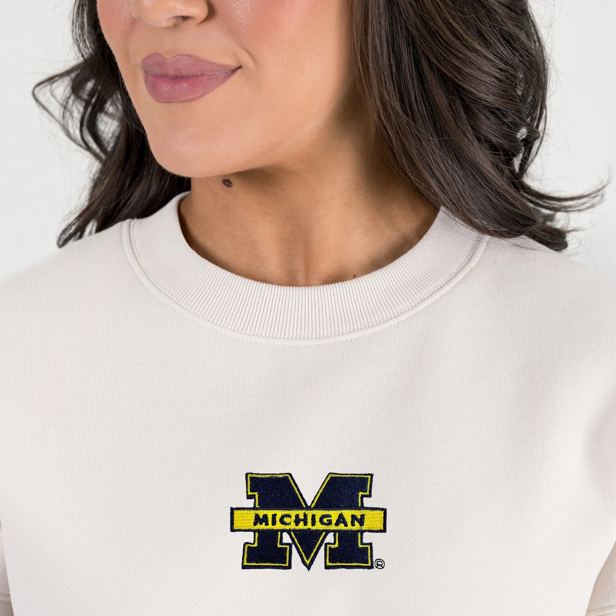 MICHIGAN WOLVERINES POWER MOVE PREMIUM DROP SHOULDER PULLOVER - Image 5