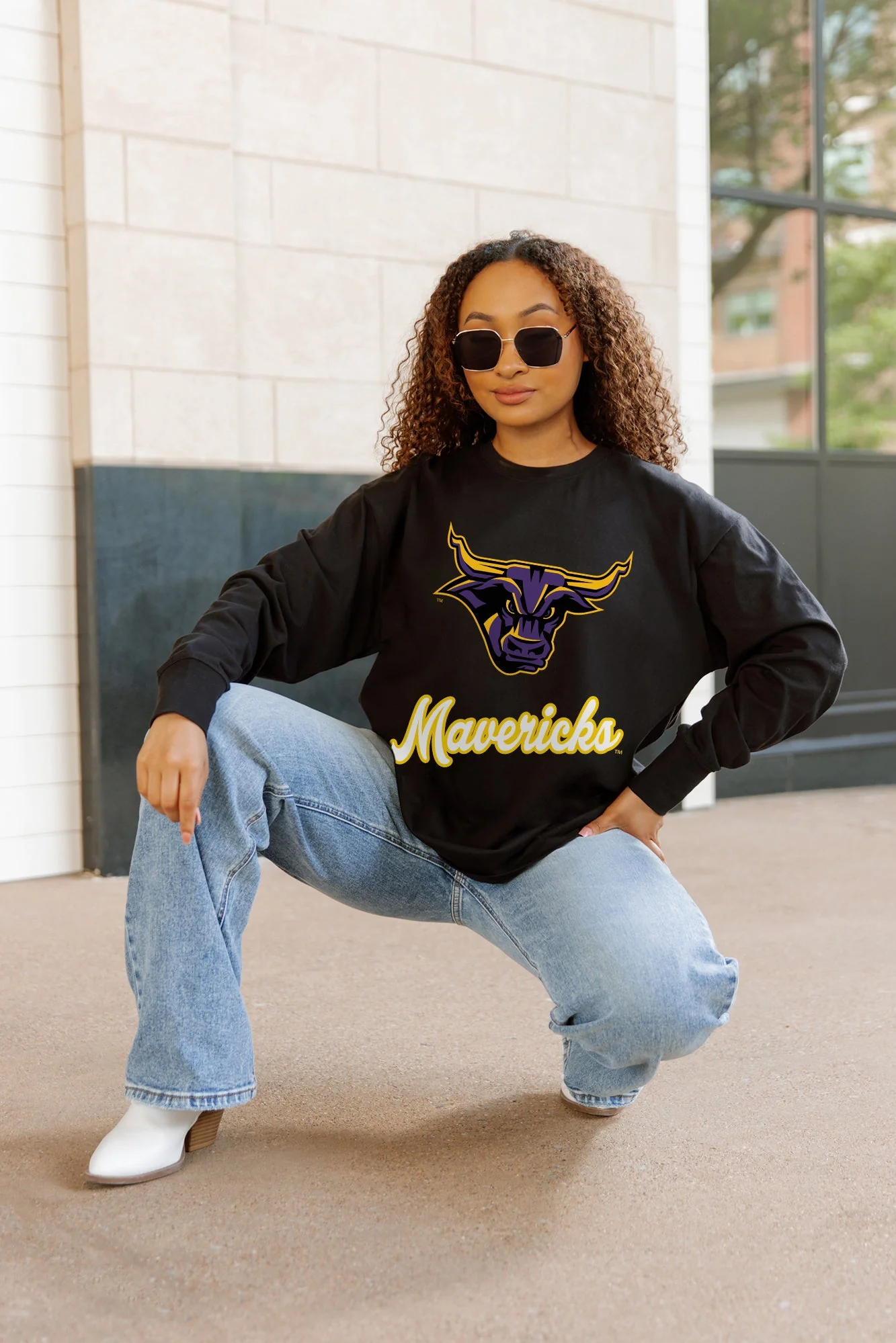 MINNESOTA STATE MANKATO MAVERICKS HONOR ROLL ESSENTIAL RELAXED FIT LONG SLEEVE TEE - Image 4