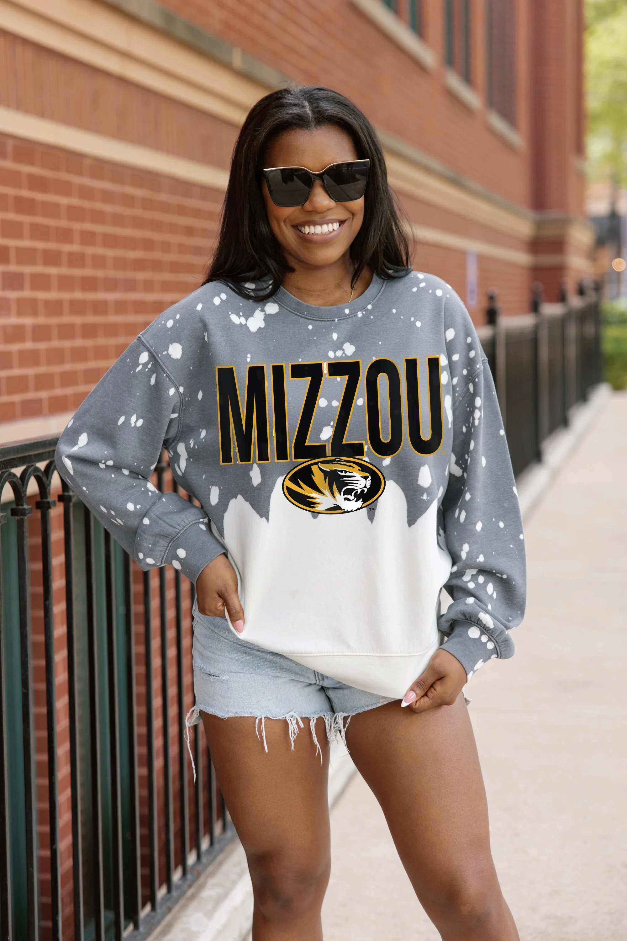 MISSOURI TIGERS CASUAL FAN LONG-SLEEVE FRENCH TERRY PULLOVER - Image 2