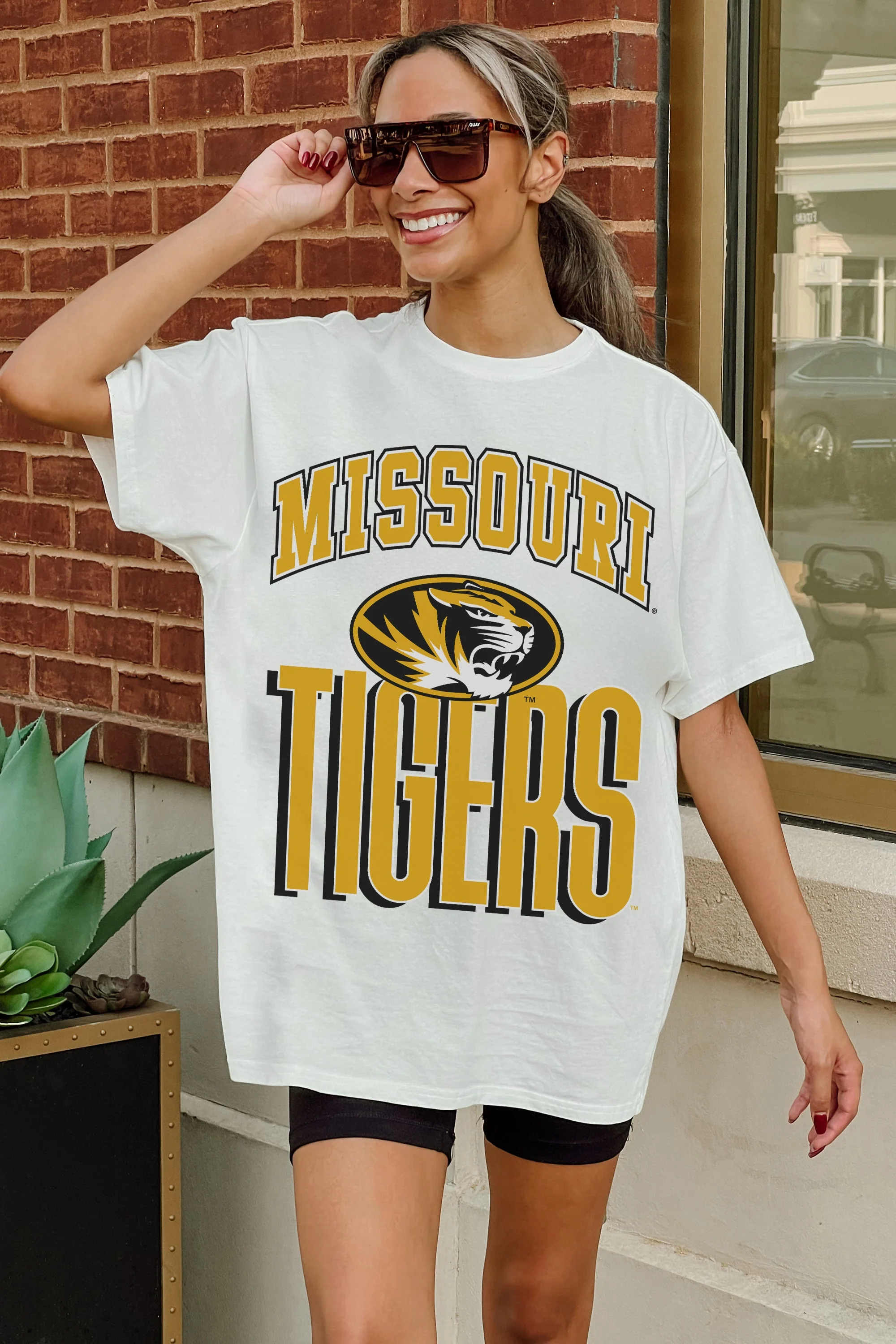 MISSOURI TIGERS FIERCE FOCUS WASHED RELAXED FIT TEE - Image 2
