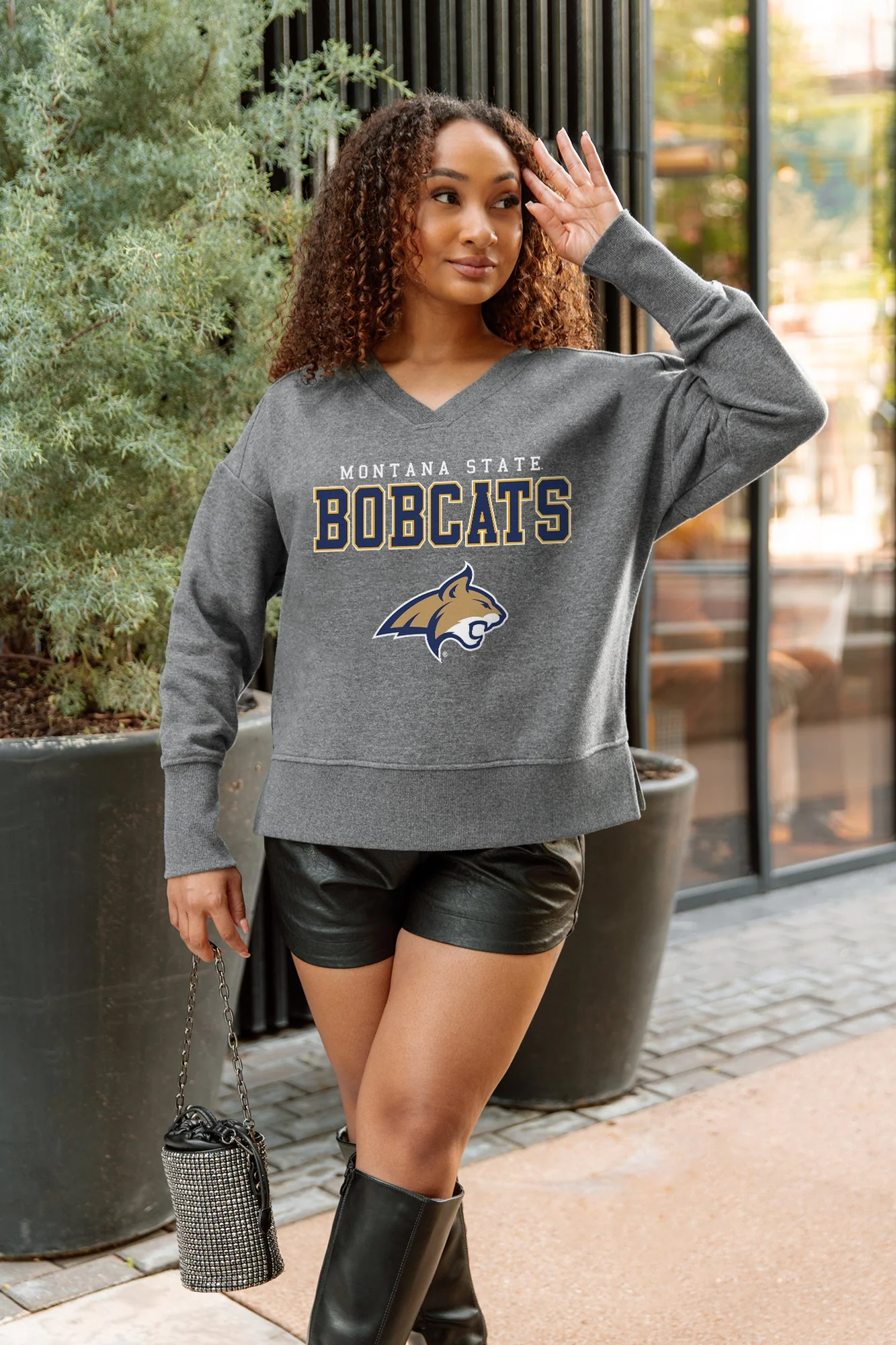 MONTANA STATE BOBCATS MOST WANTED CLASSIC FRENCH TERRY PULLOVER - Image 5