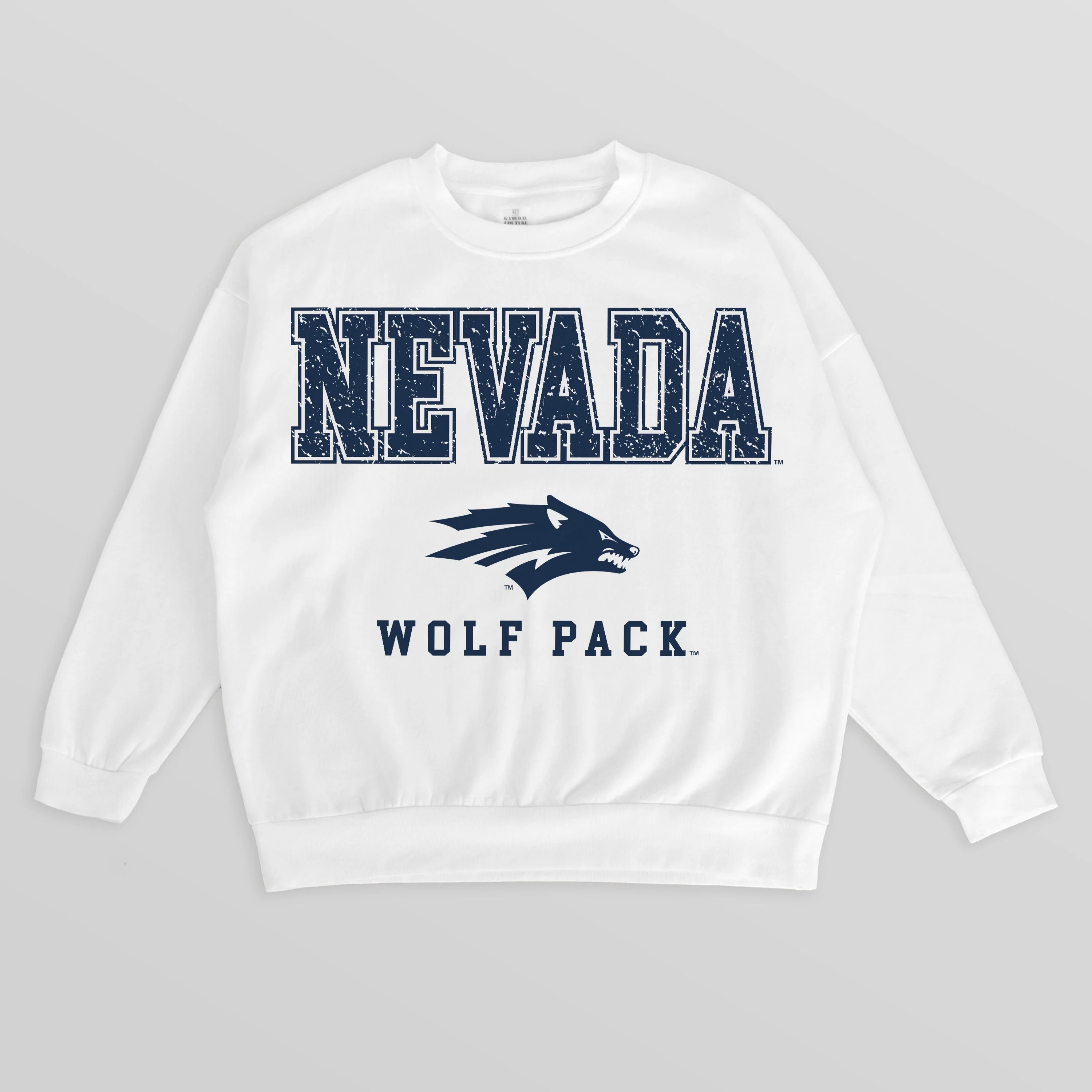 NEVADA WOLF PACK FREESTYLE PREMIUM FLEECE CREWNECK PULLOVER - Image 6
