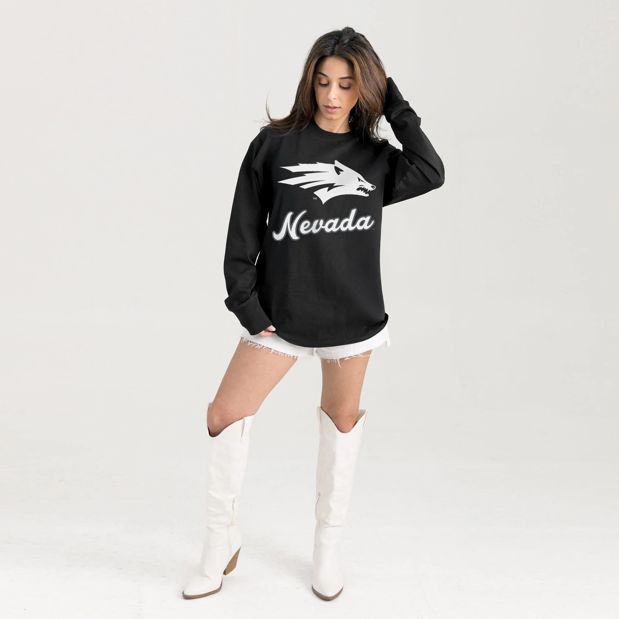 NEVADA WOLF PACK HONOR ROLL ESSENTIAL RELAXED FIT LONG SLEEVE TEE - Image 6