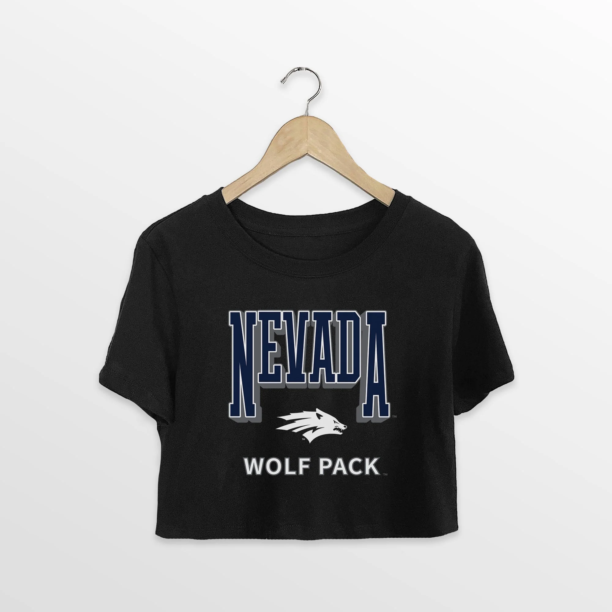 NEVADA WOLF PACK PURE VICTORY CLASSIC CROP TEE