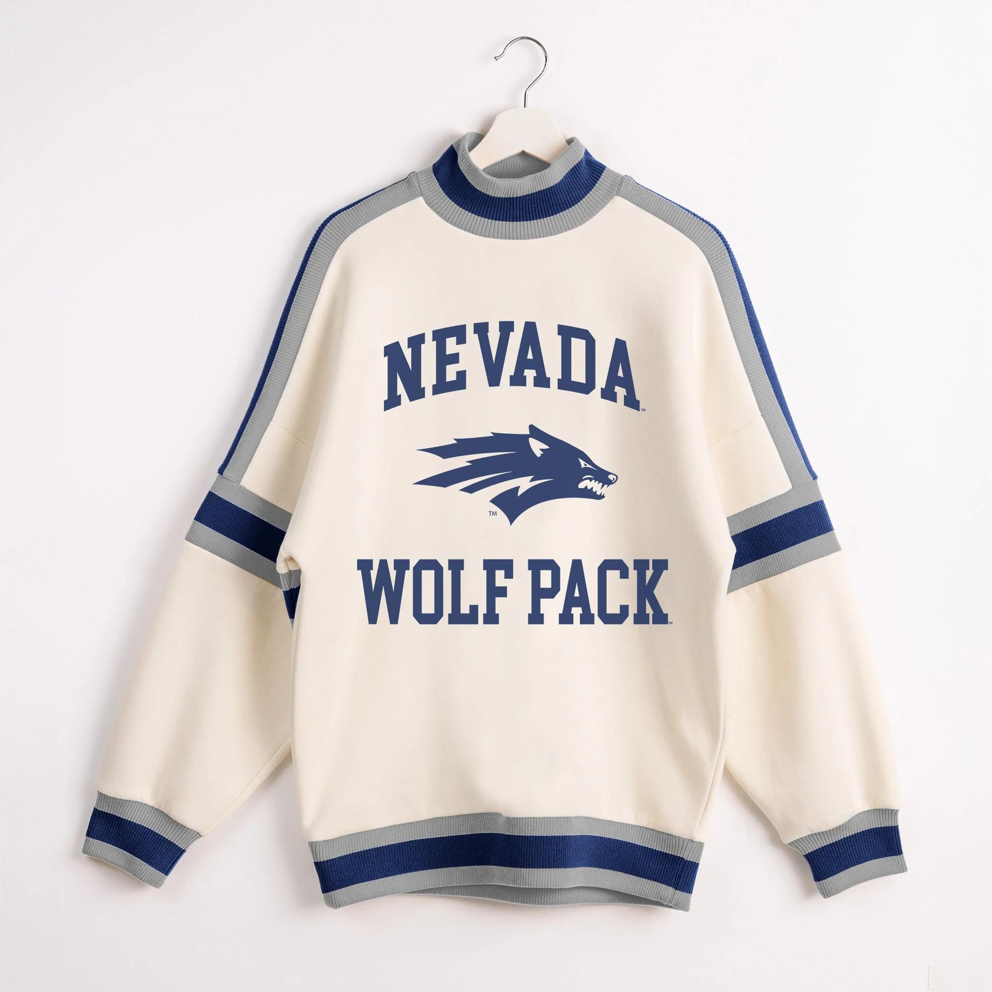 NEVADA WOLF PACK VIVID MOTION COLORBLOCK TURTLENECK PULLOVER - Image 8